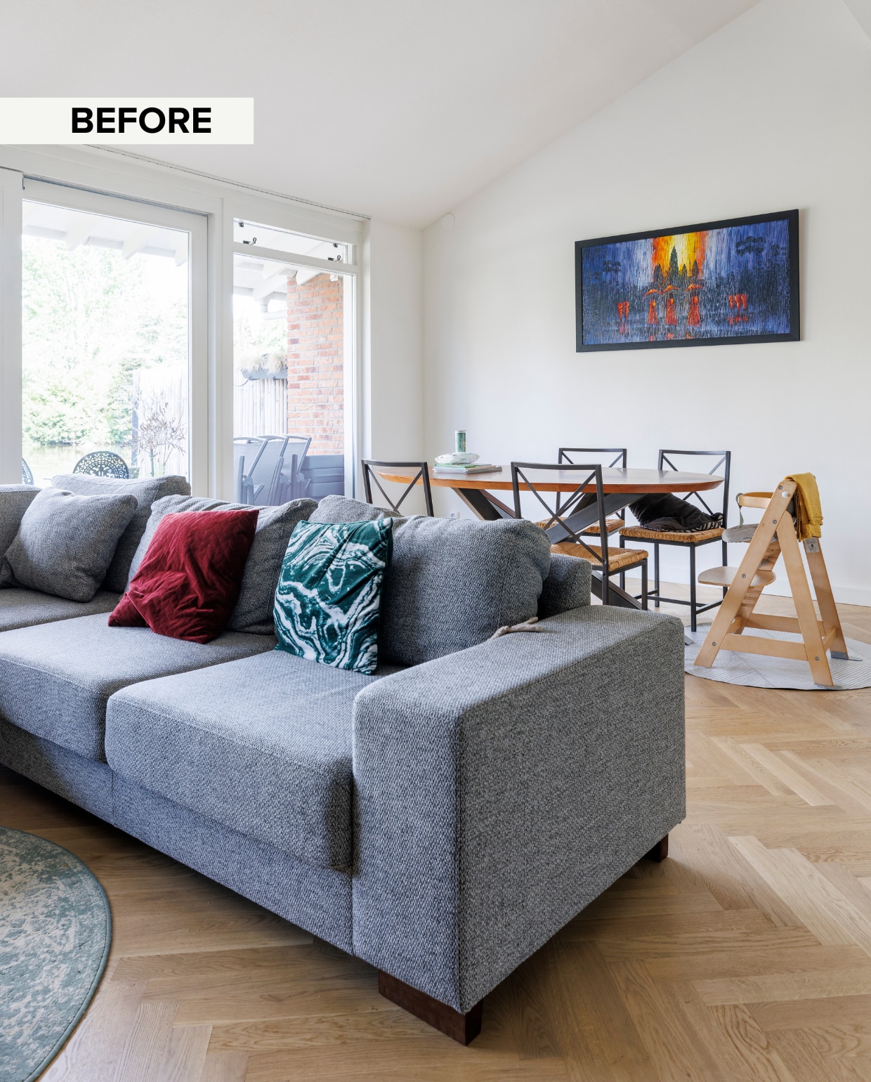 Weer verliefd op je huis aflevering 10 seizoen 19, Liza in Rotterdam, oude bank Weer verliefd op je huis aflevering 10 seizoen 19 | styling Liza Wassenaar | fotografie Sonja Velda