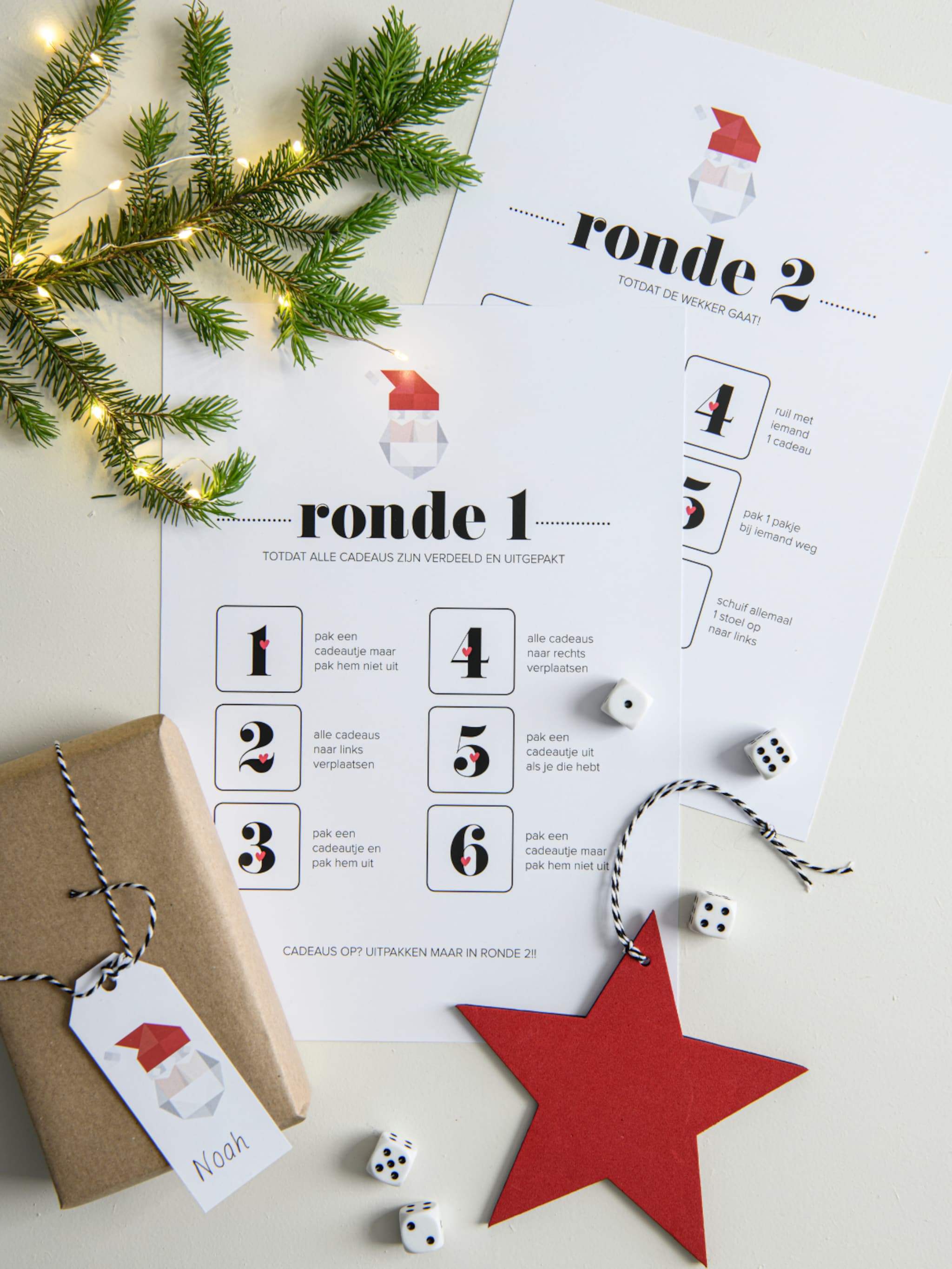 het dobbelspel kerst editie kerstavond