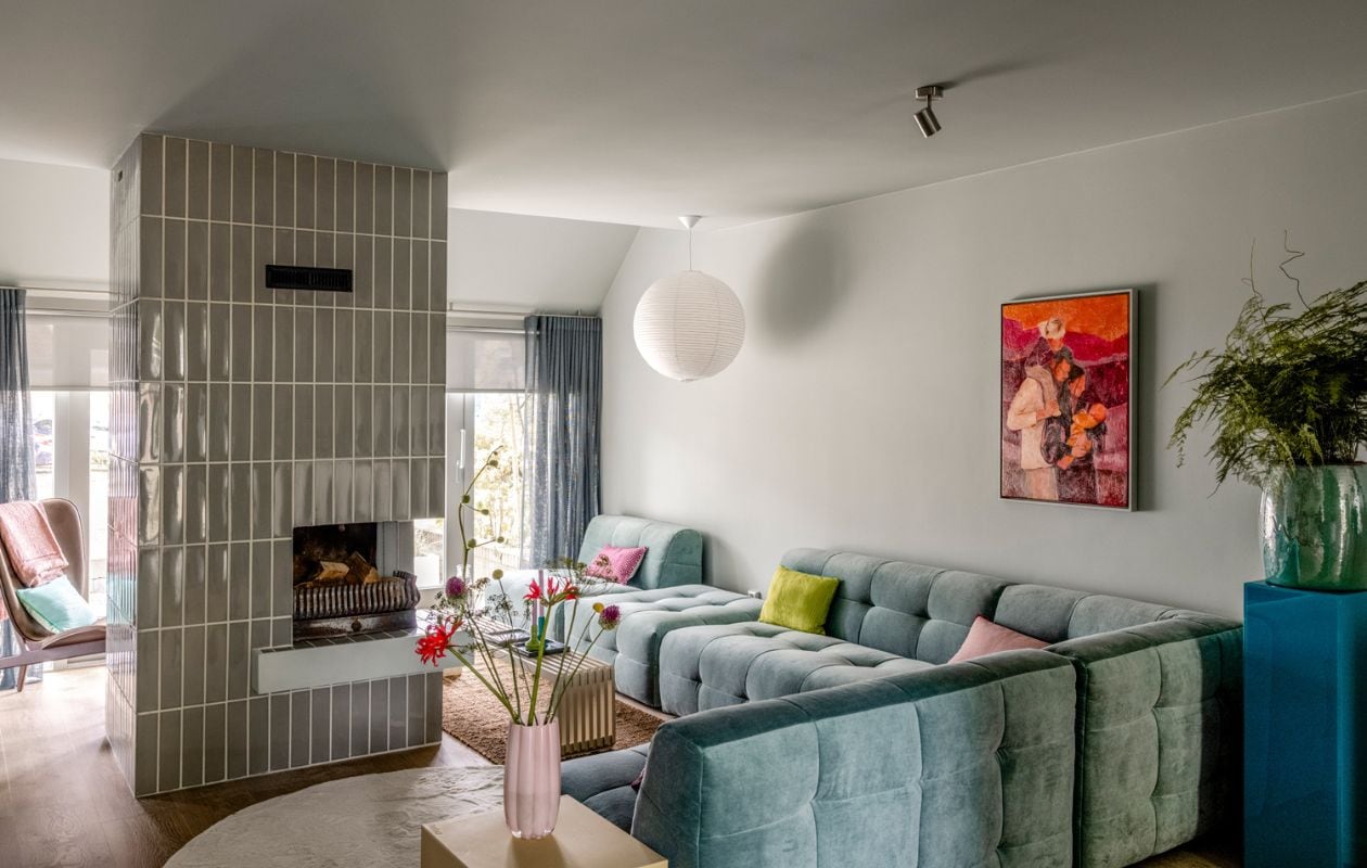 Weer verliefd op je huis aflevering 12 seizoen 19, Fietje in Nieuw-Vennep, zitkamer Weer verliefd op je huis aflevering 12 seizoen 19 | styling Fietje Bruijn | fotografie Sonja Velda