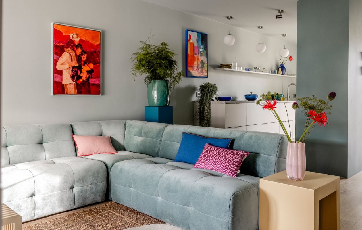 Weer verliefd op je huis aflevering 12 seizoen 19, Fietje in Nieuw-Vennep, zitkamer Weer verliefd op je huis aflevering 12 seizoen 19 | styling Fietje Bruijn | fotografie Sonja Velda