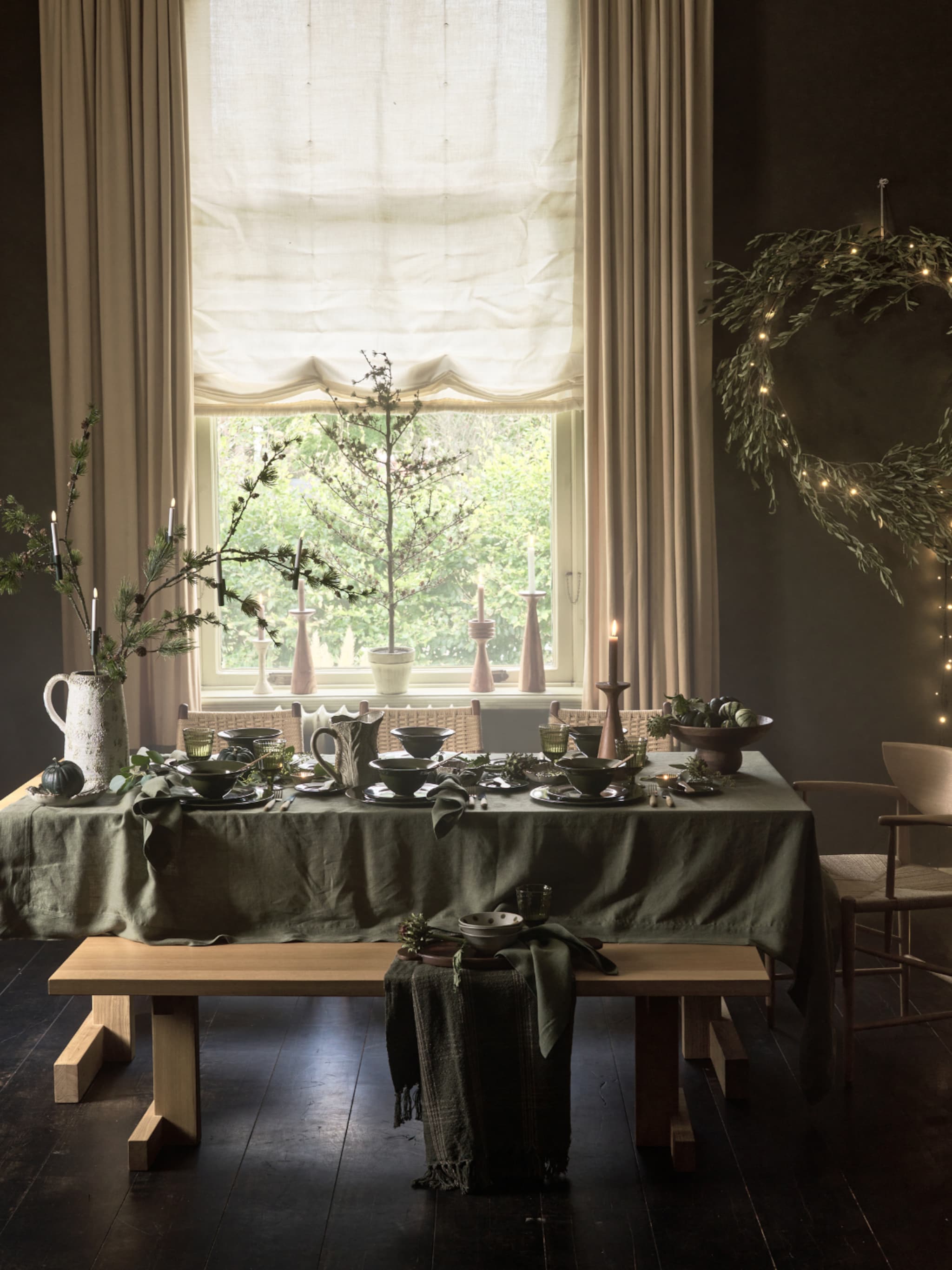 kerstversiering voor het hele huis