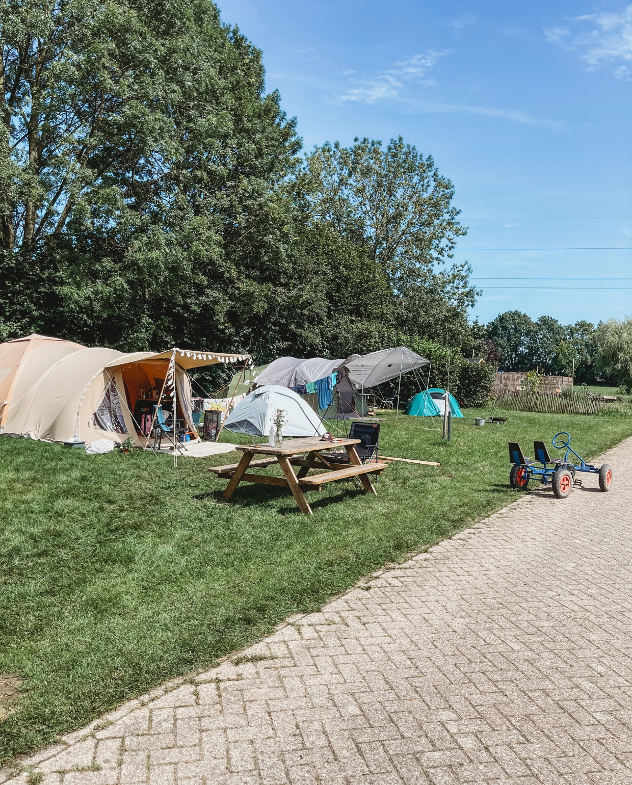 Op camping Oetdoor. fotograaf Rolien van der Leeuw
