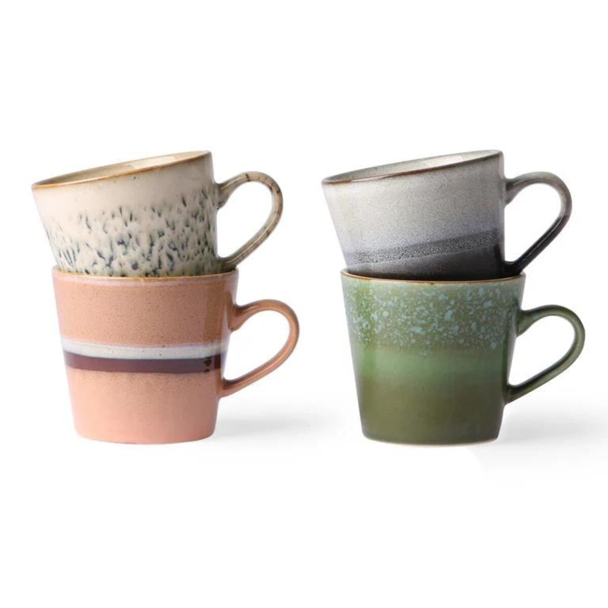 hkliving 70's cappuccinomok  | virgo | set van 4 vtwonen by fonQ