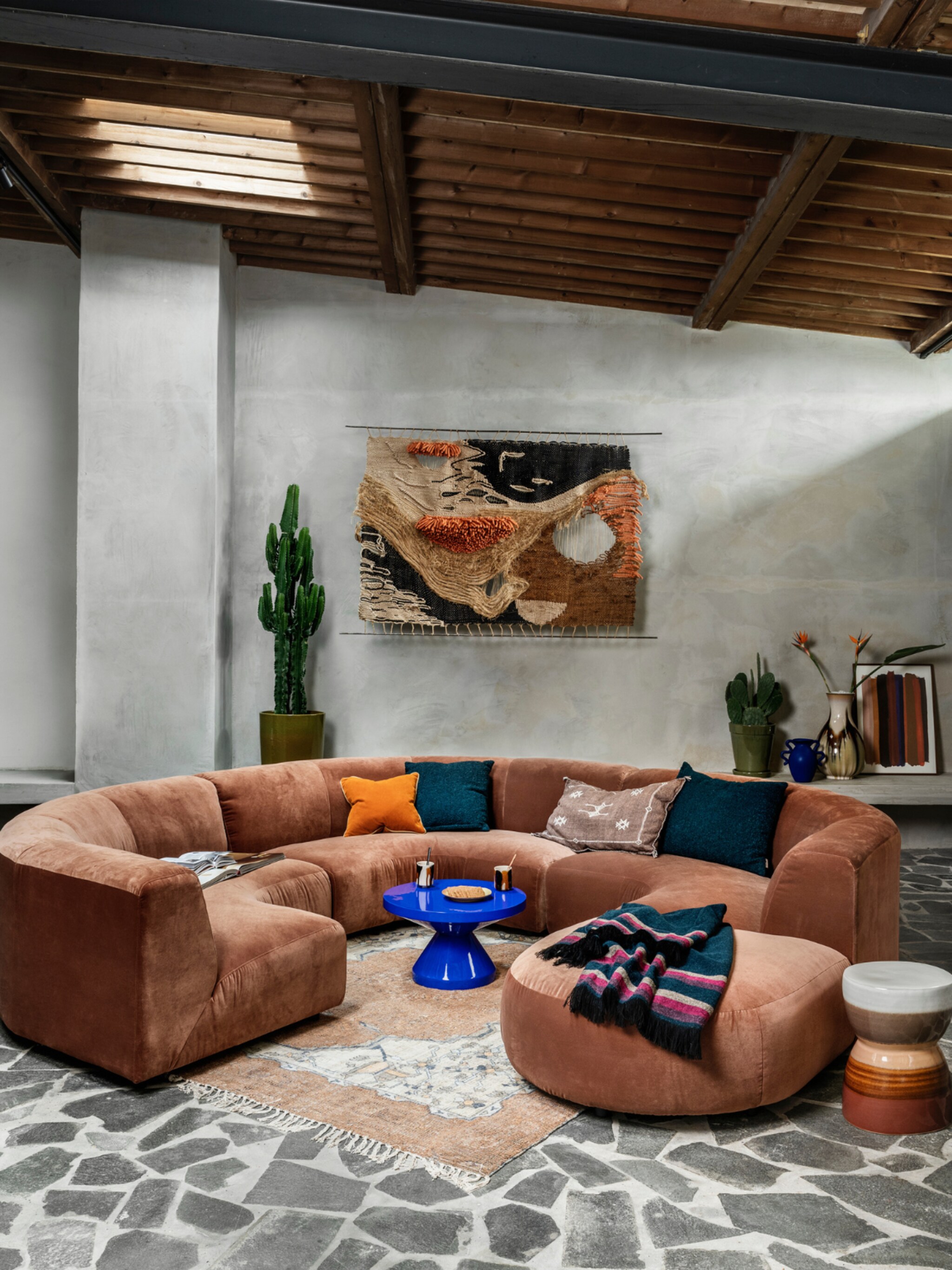 combineer de design en vintage woonstijl