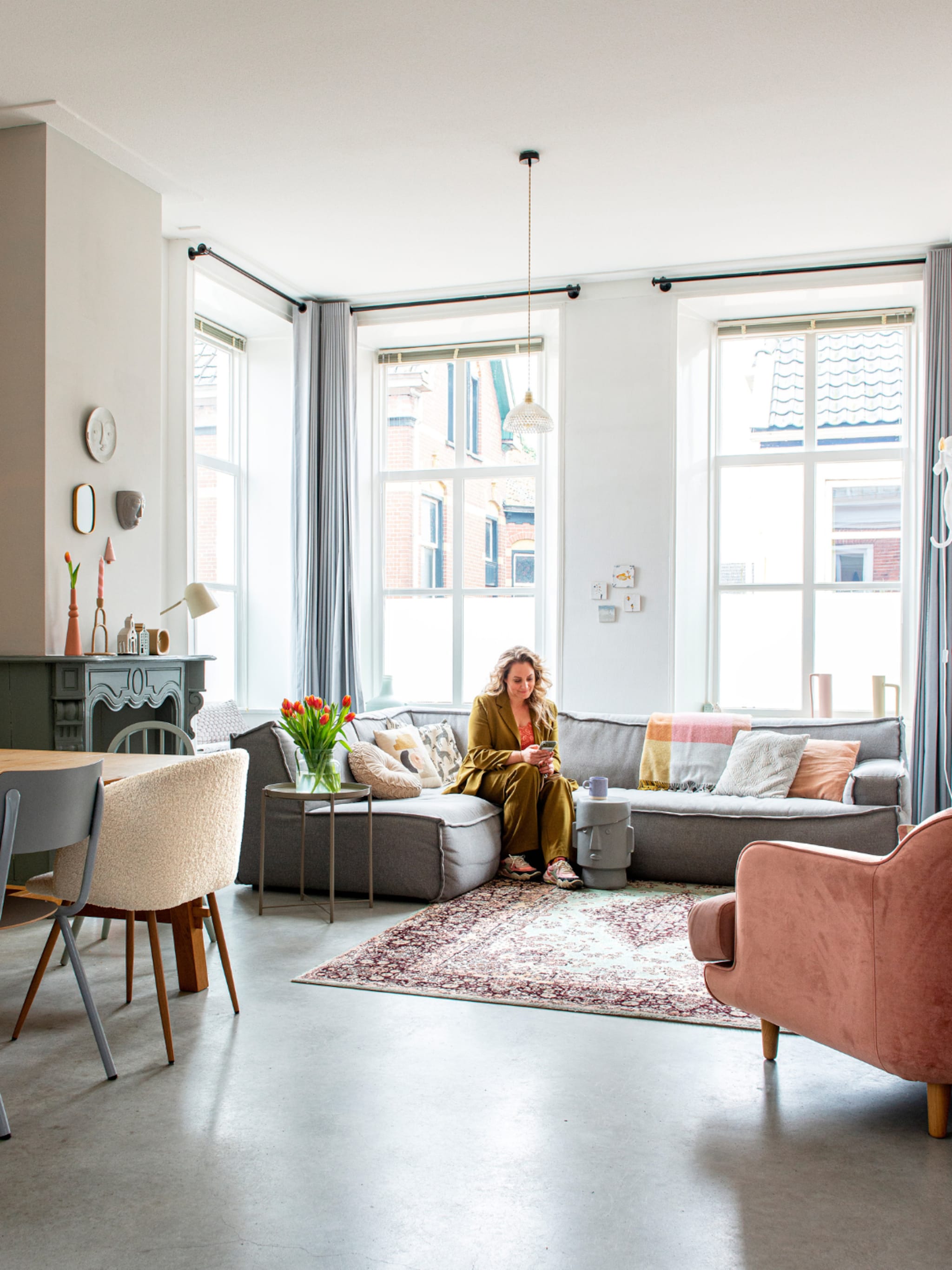 verbouwde oude school kleur