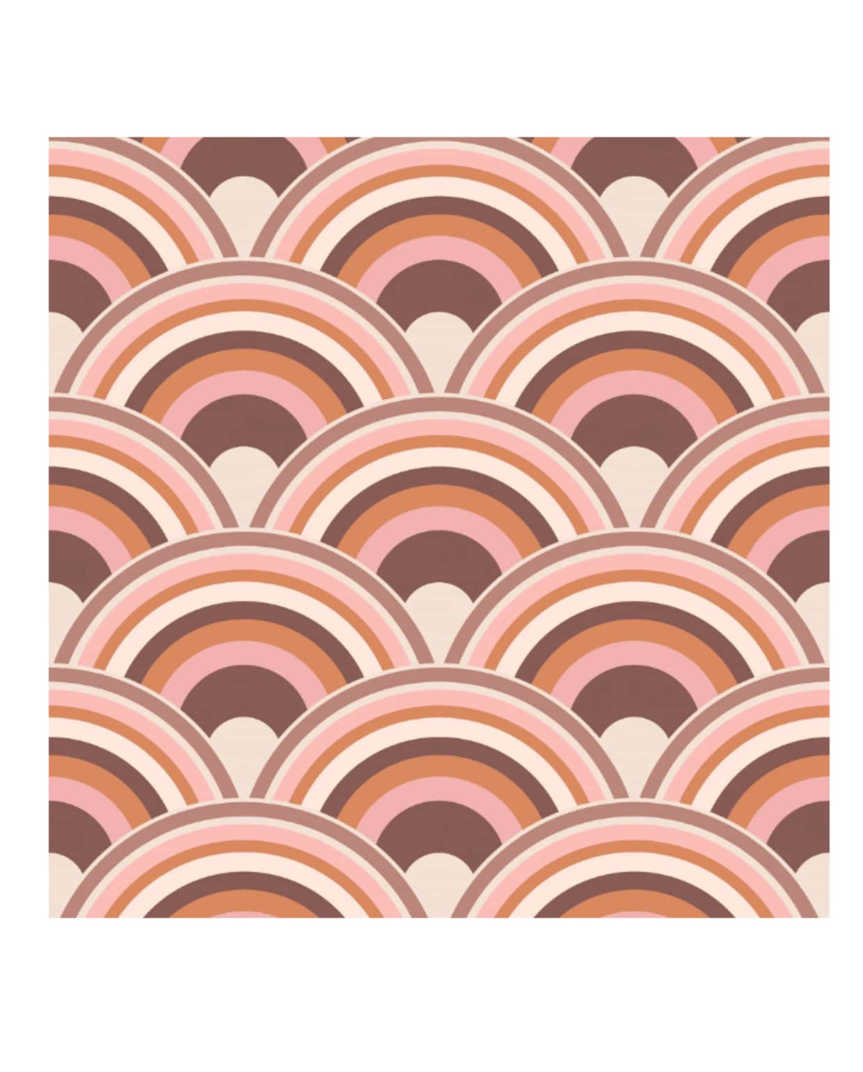 envy vliesbehang | curve earth - roze - 10mx52 cm vtwonen by fonQ