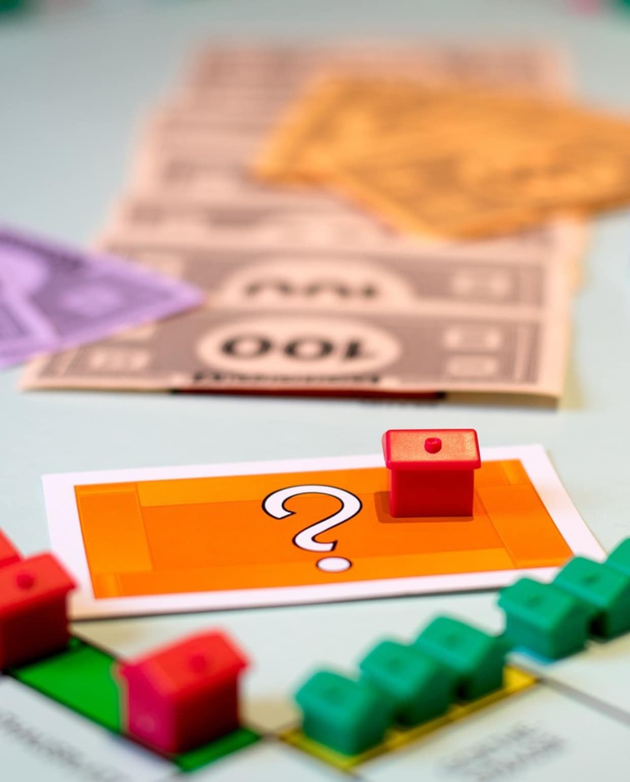Hypotheek, monopoly, spelletjes. Pexels