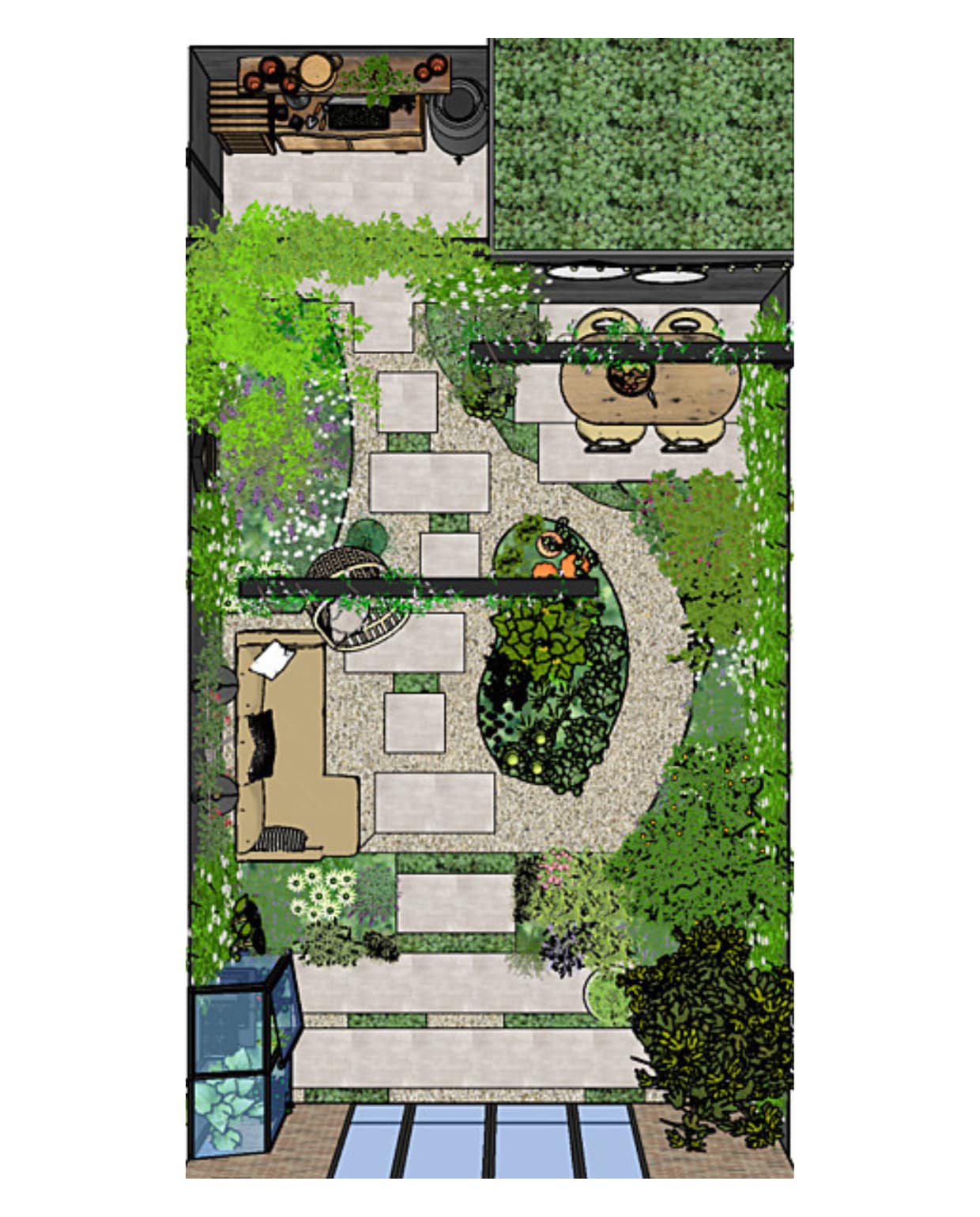 Tuinontwerp Melanie Geels vtwonen special tuin 9-2024 | productie Corrien Flohil