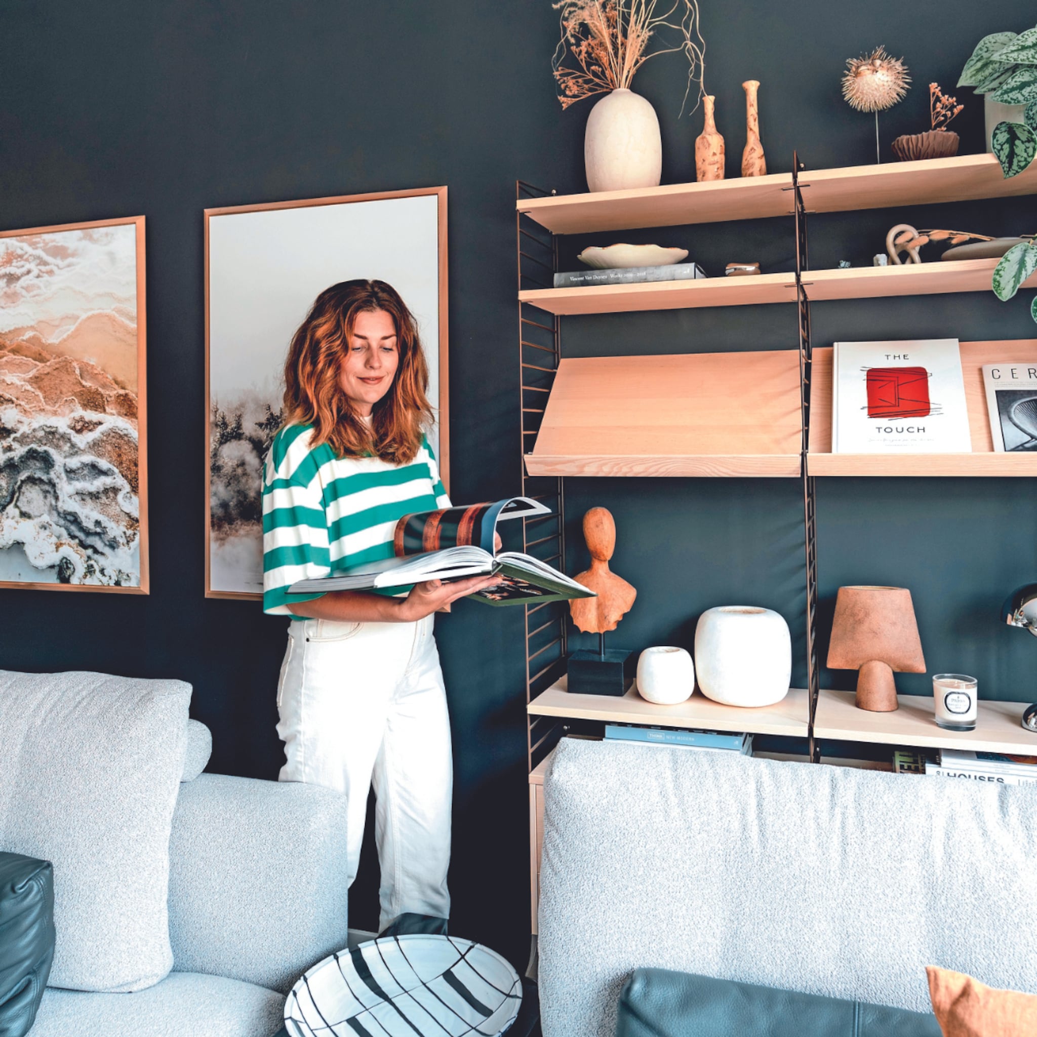 binnenkijken in een japandi nieuwbouwhuis