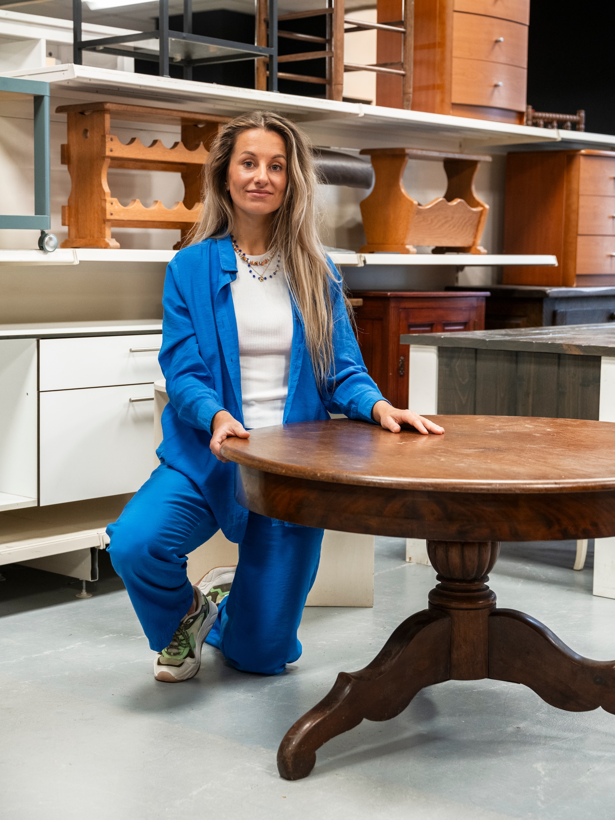 van klassieke salontafel naar tuintafel kringloop