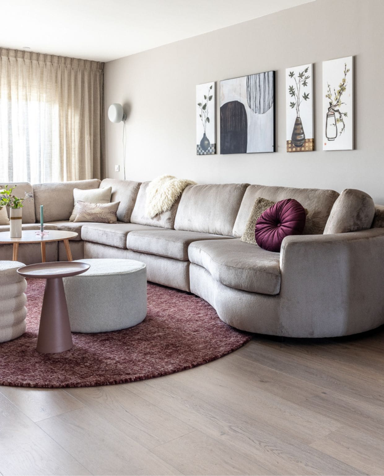 Weer verliefd op je huis aflevering 1 seizoen 20, Fietje in Monnickendam, zitkamer Weer verliefd op je huis aflevering 1 seizoen 20 | styling Fietje Bruijn | fotografie Margriet Hoekstra