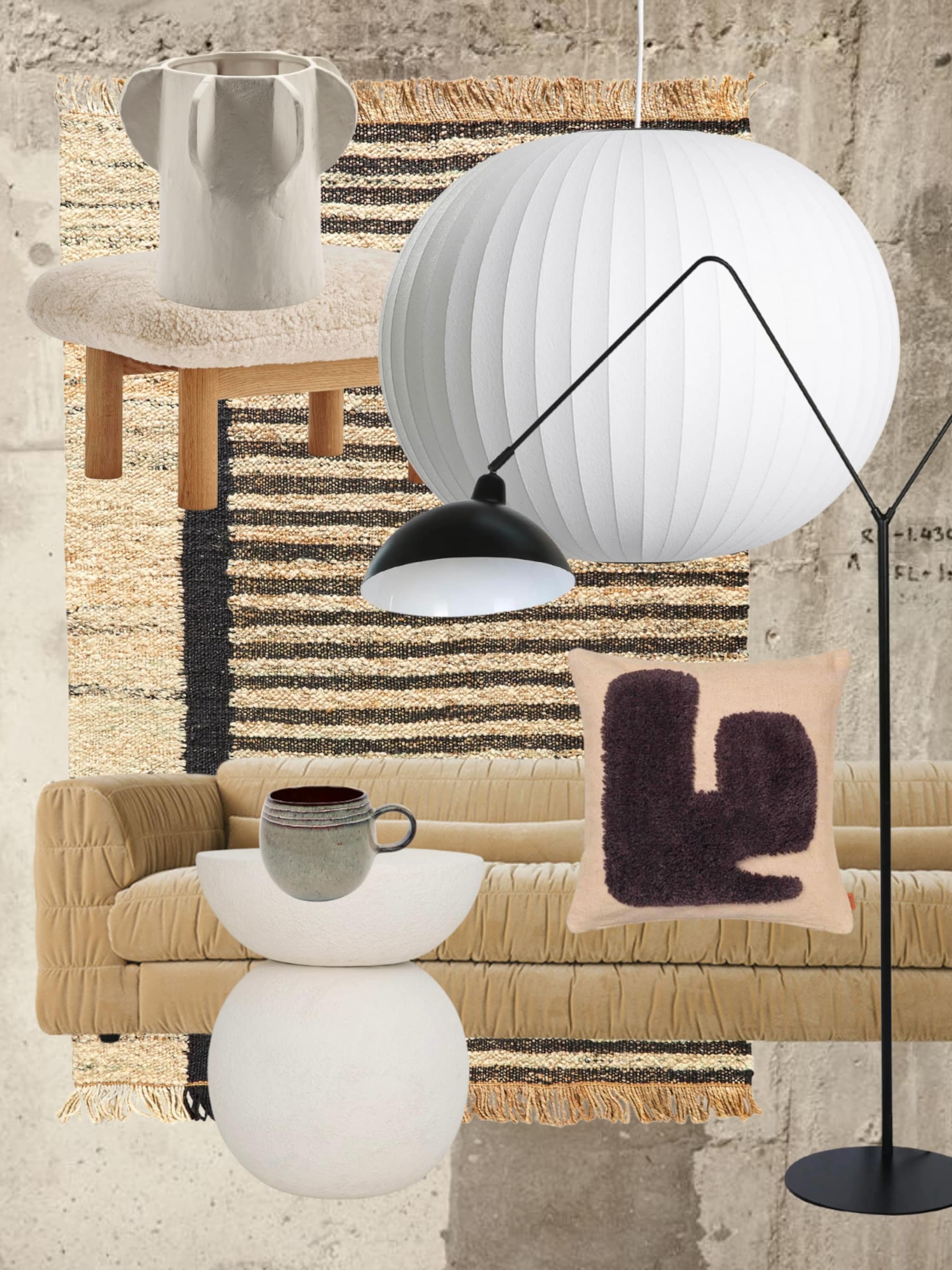fan van warme neutrals ga aan de slag met dit stijladvies voor de woonkamer van vtwonen stylist marianne