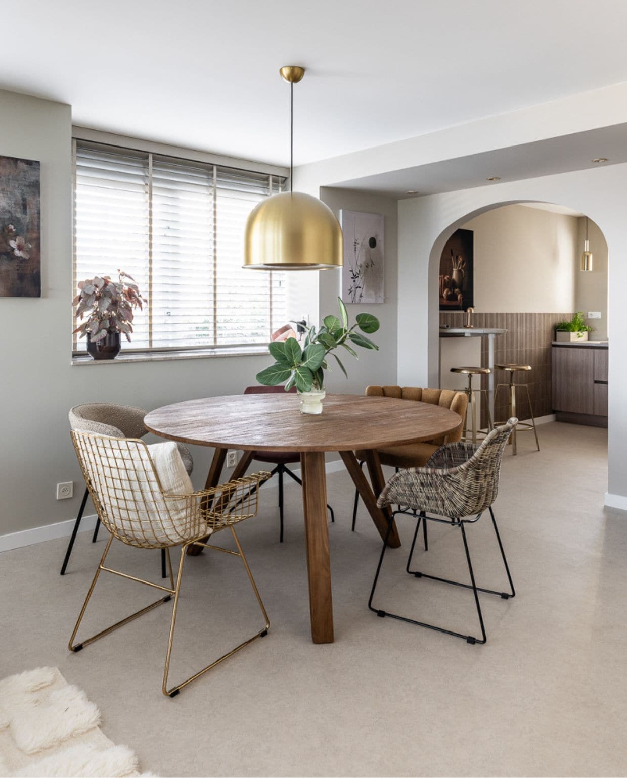 Weer verliefd op je huis aflevering 2 seizoen 20, Frans in Vinkeveen, eethoek Weer verliefd op je huis aflevering 2 seizoen 20 | styling Frans Uyterlinde | fotografie Margriet Hoekstra
