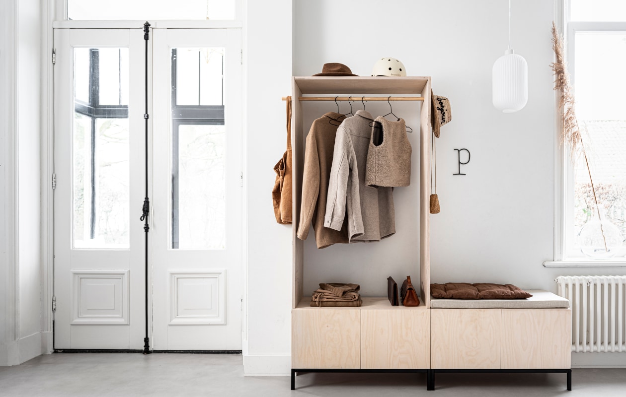 DIY large 3-in-1 kast. Overig privébezit. vtwonen 03-2020 | Productie &amp; styling Kim van Rossenberg | uitvoering Richard van Meerveld | fotografie Sjoerd Eickmans | assistentie Hester de Koning