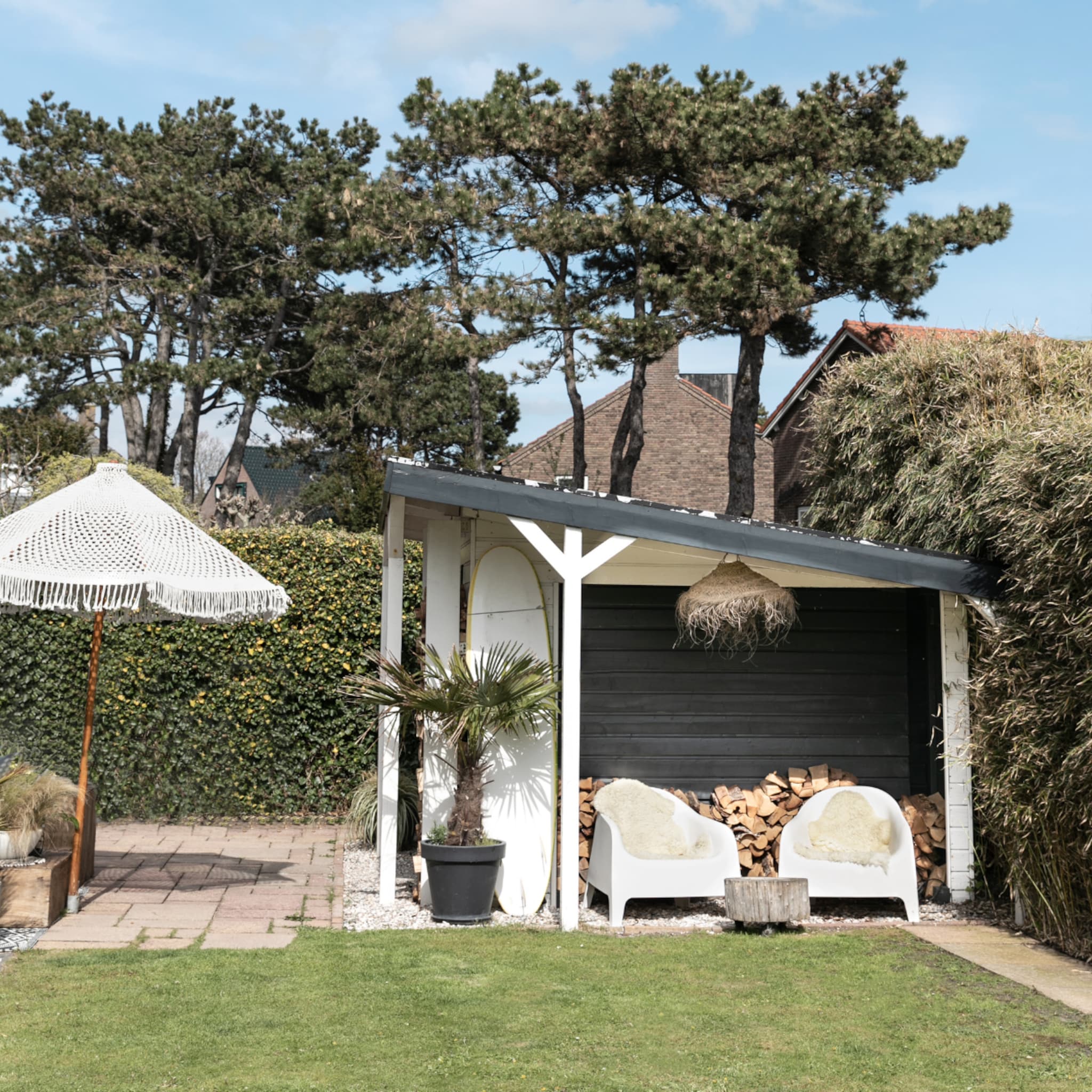 Schuur in de tuin