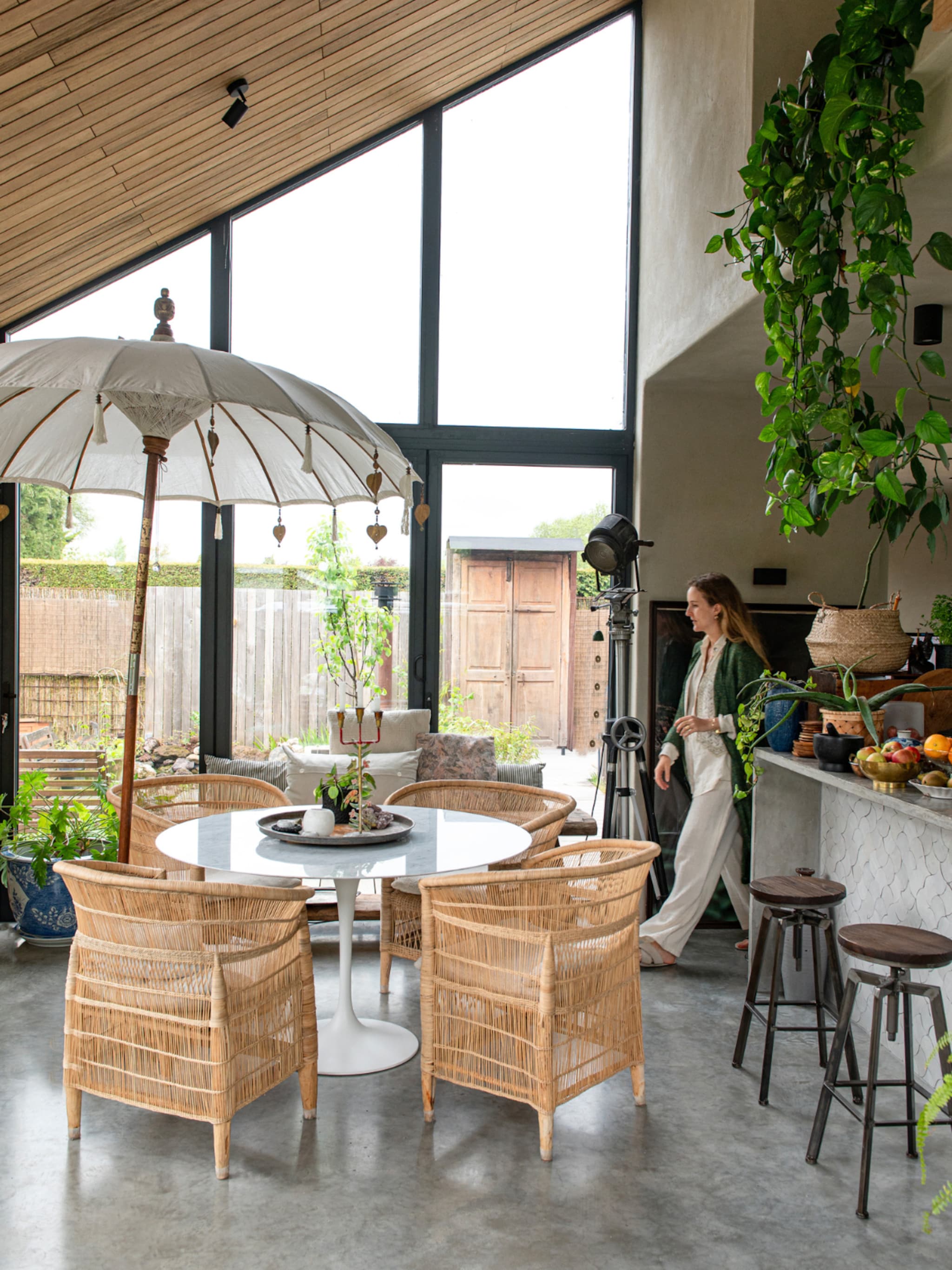 binnenkijken in duurzaam chalet