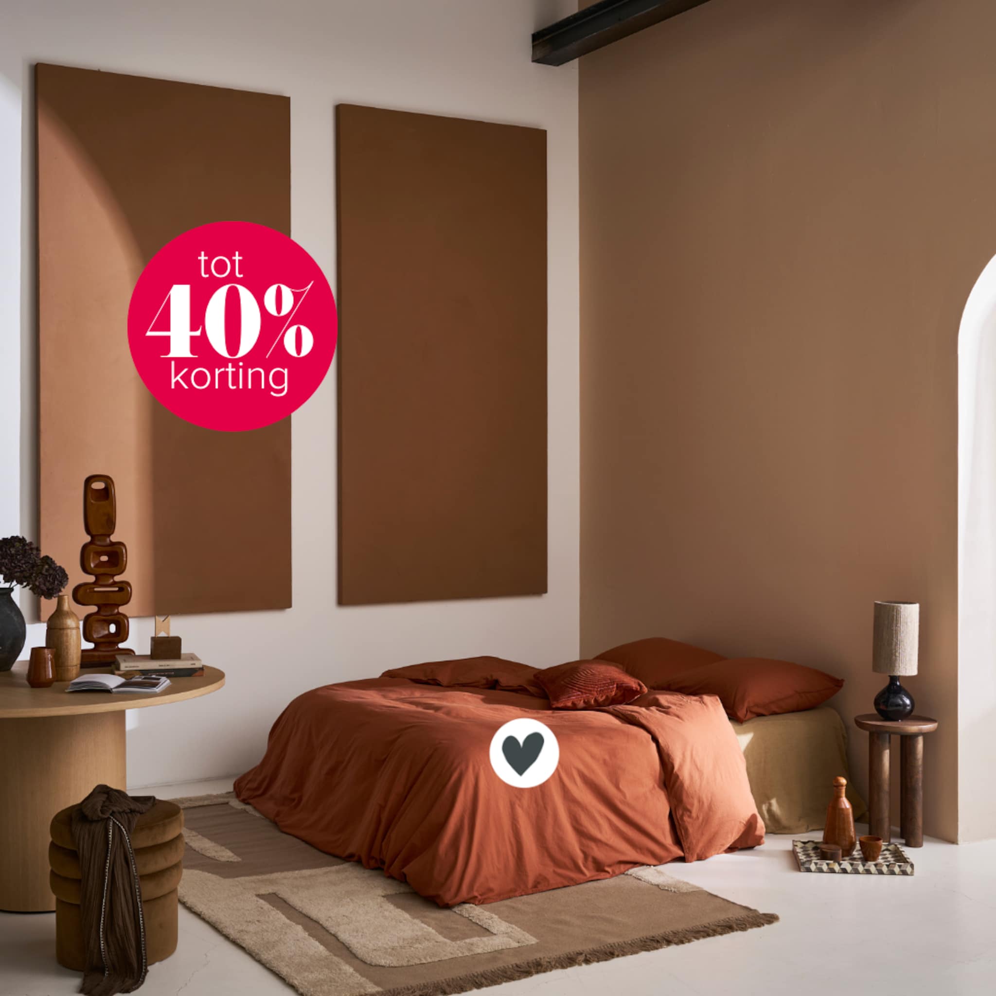Terra slaapkamer met korting