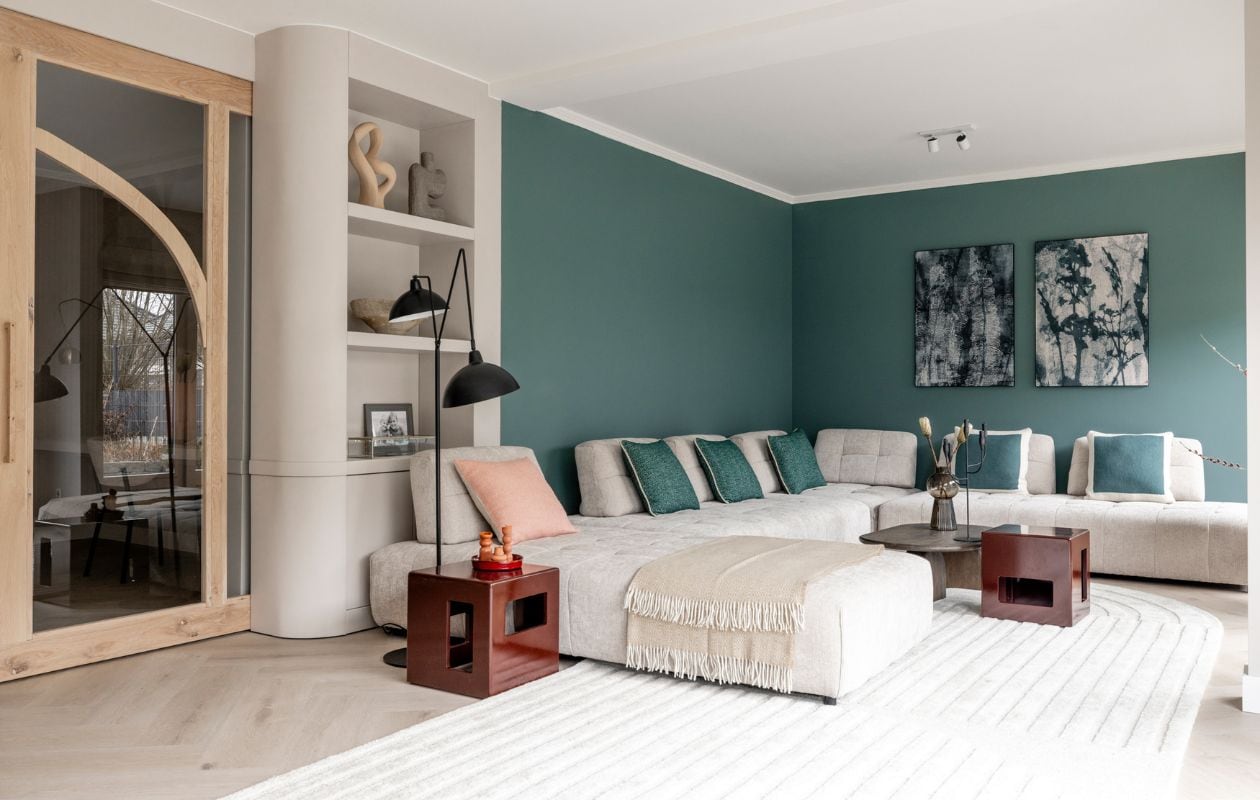 Weer verliefd op je huis aflevering 4 seizoen 20, Marianne in Leidschenveen, zitkamer Weer verliefd op je huis aflevering 4 seizoen 20 | styling Marianne Luning | fotografie Sonja Velda