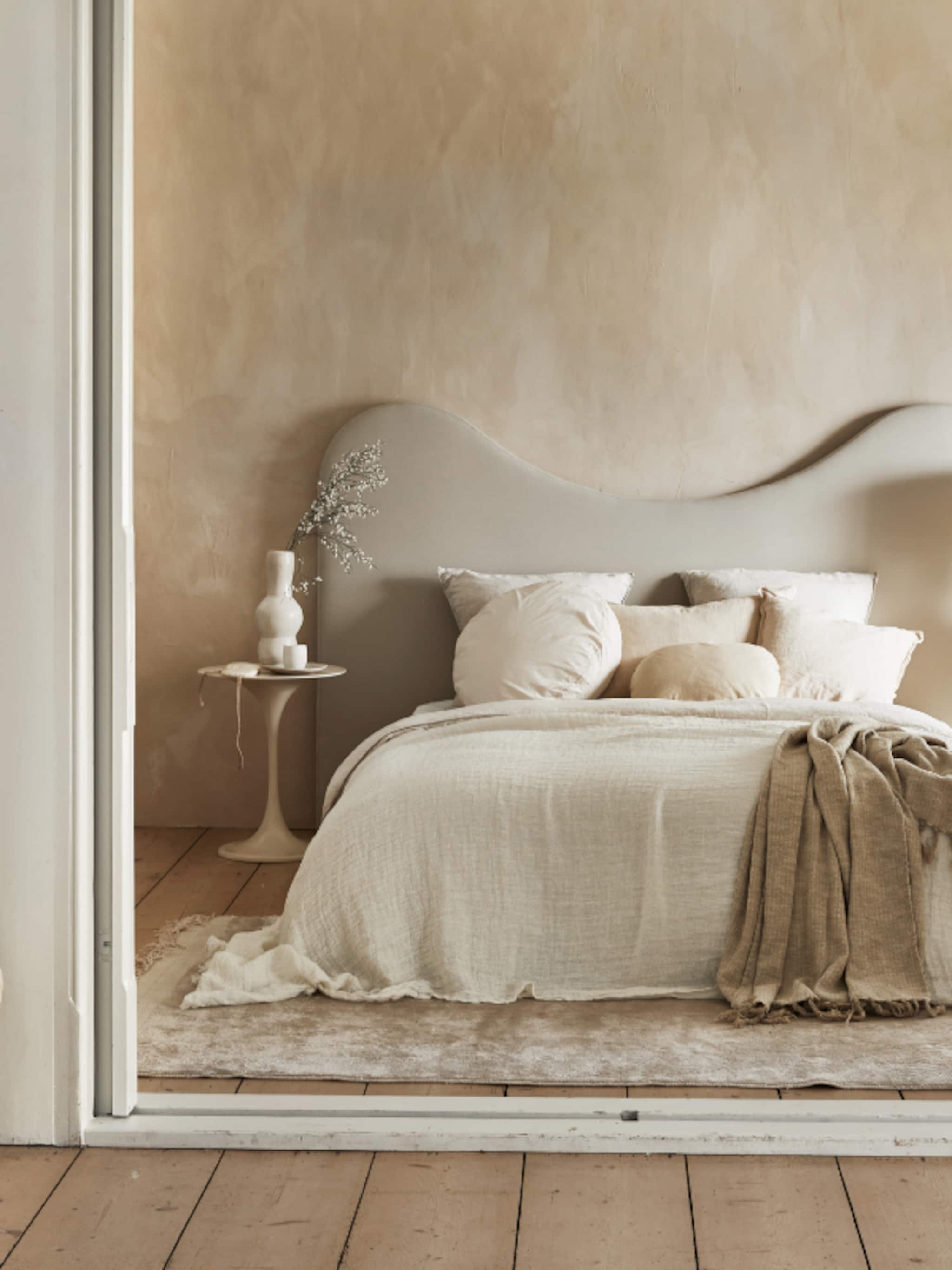 scandinavische slaapkamer eenvoudig sfeervol