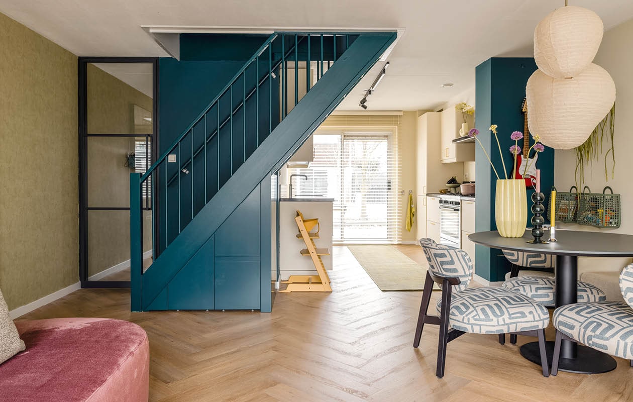 Weer verliefd op je huis aflevering 5 seizoen 20, Kelly in Rhoon, eethoek Weer verliefd op je huis aflevering 5 seizoen 20 | styling Kelly van Gendt | fotografie Sonja Velda