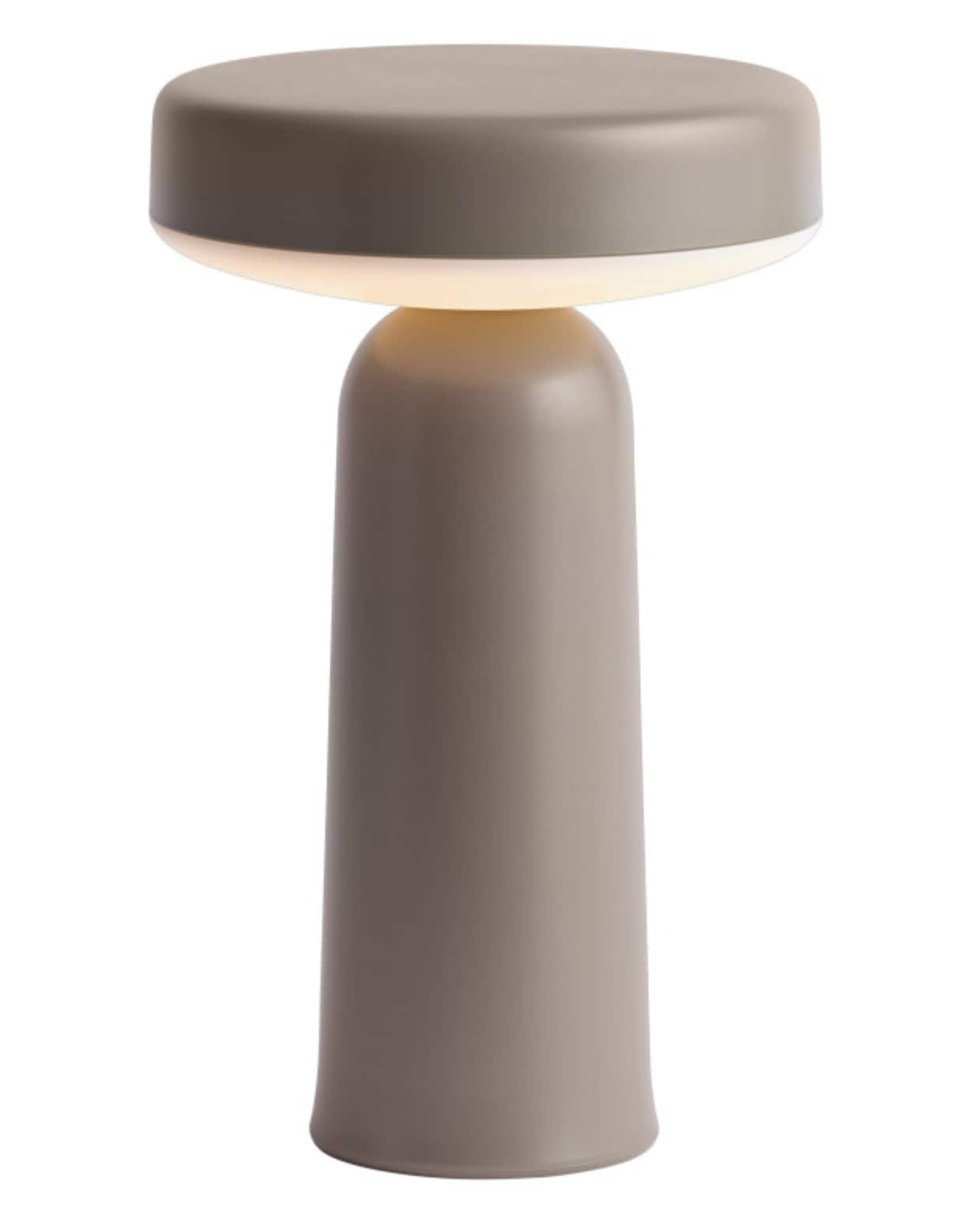 MuutoEase tafellamp oplaadbaar LED taupe Flinders