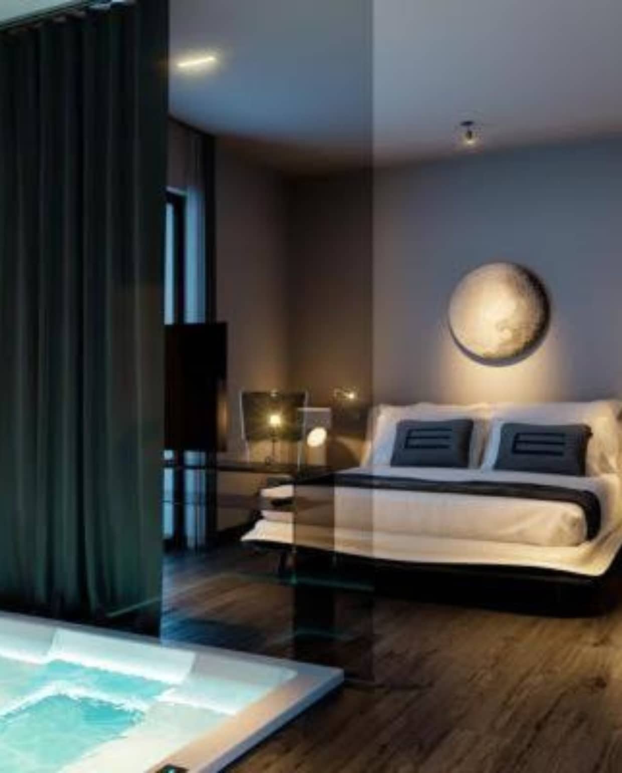 Suite Natural Elegance met eigen mini-zwembad. Masseria Li Reni