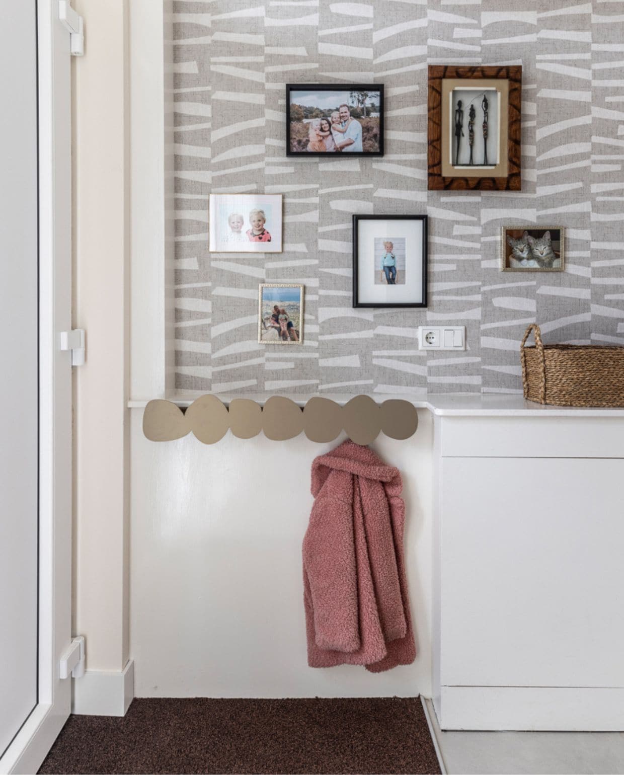 Weer verliefd op je huis aflevering 6 seizoen 20, Eva in Badhoevedorp, hal Weer verliefd op je huis aflevering 6 seizoen 20 | styling Eva van de Ven | fotografie Margriet Hoekstra