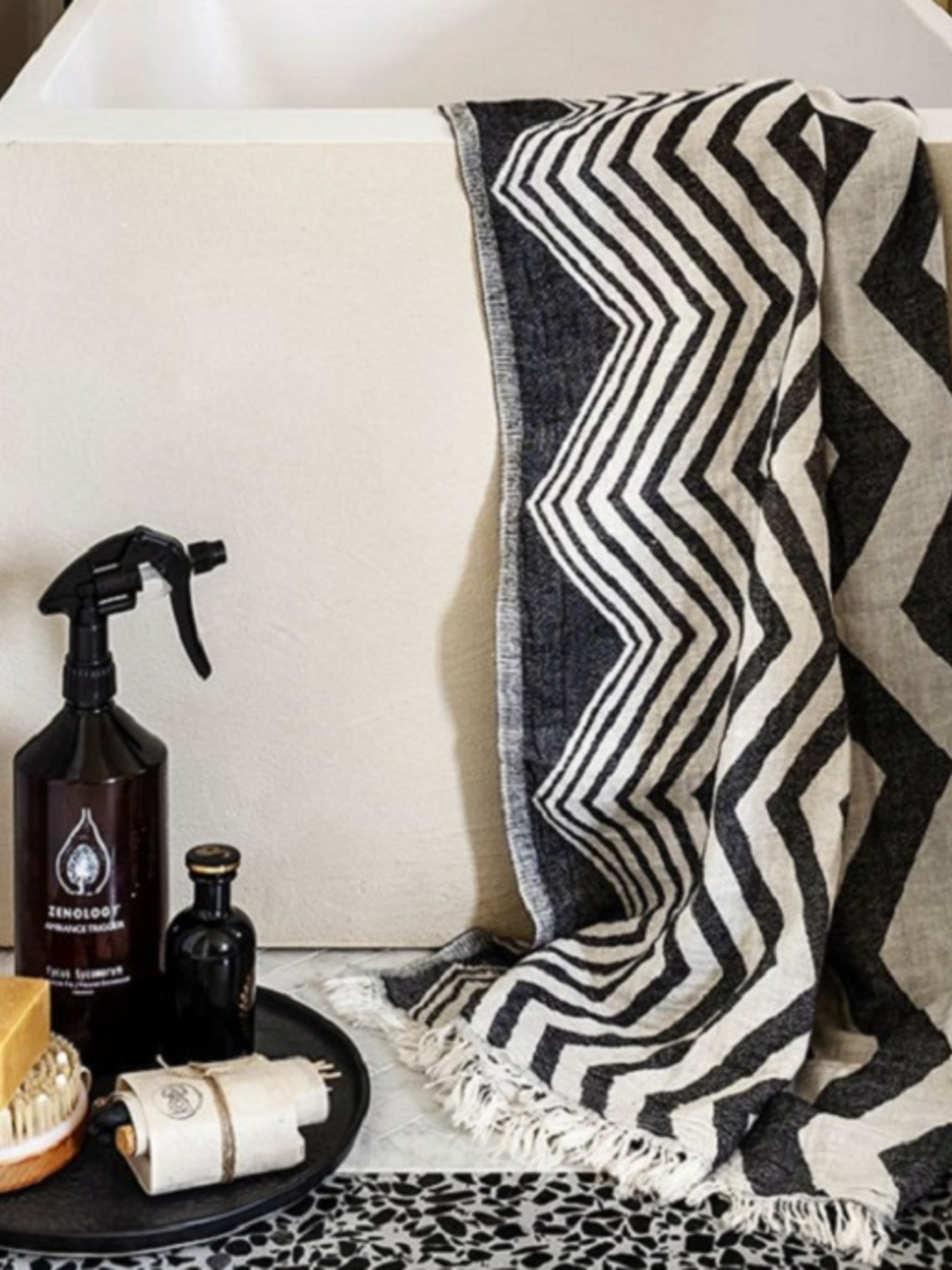 wassen van mooie en zachte handdoeken