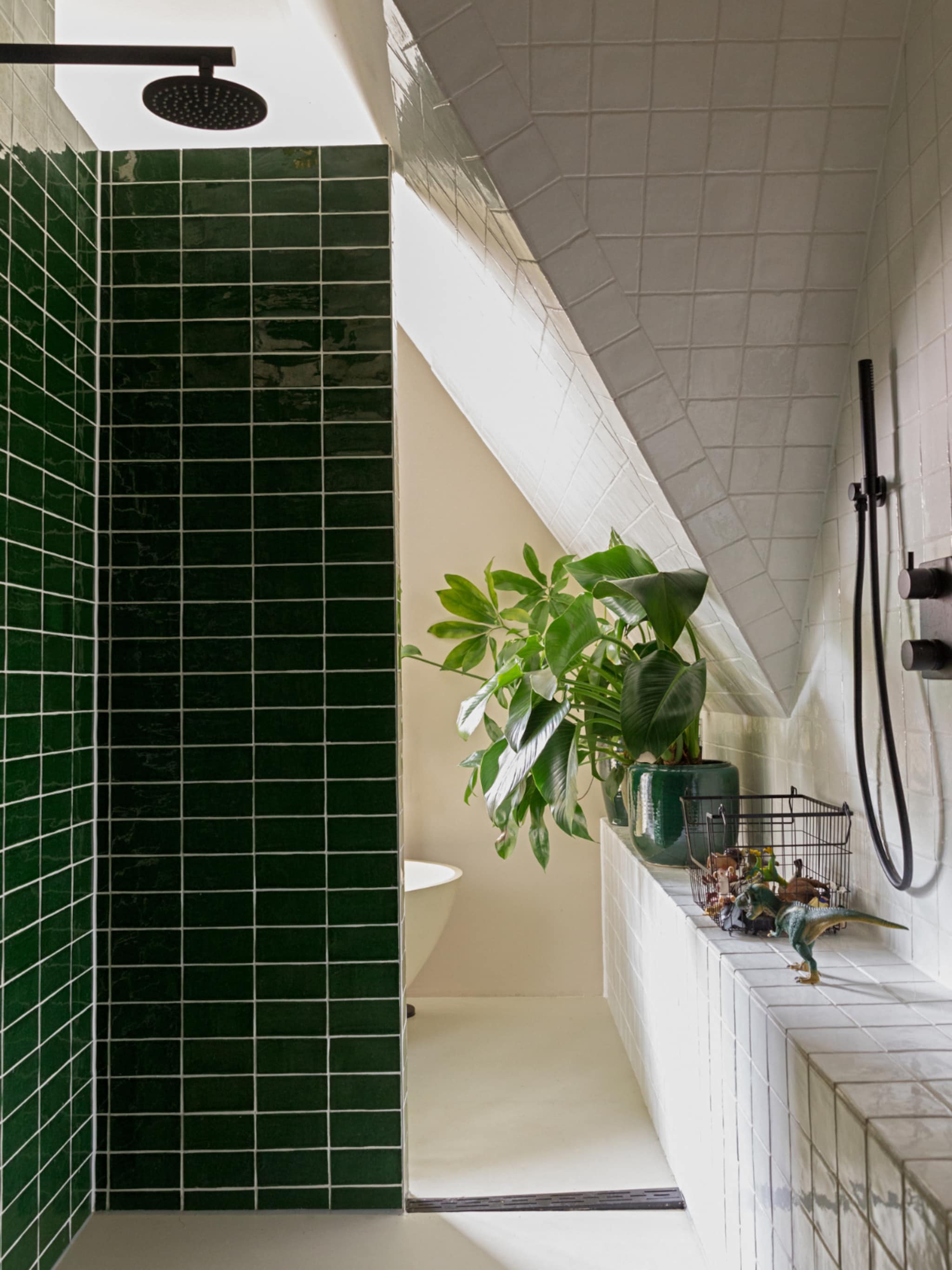 tips badkamer droog maken inloopdouche
