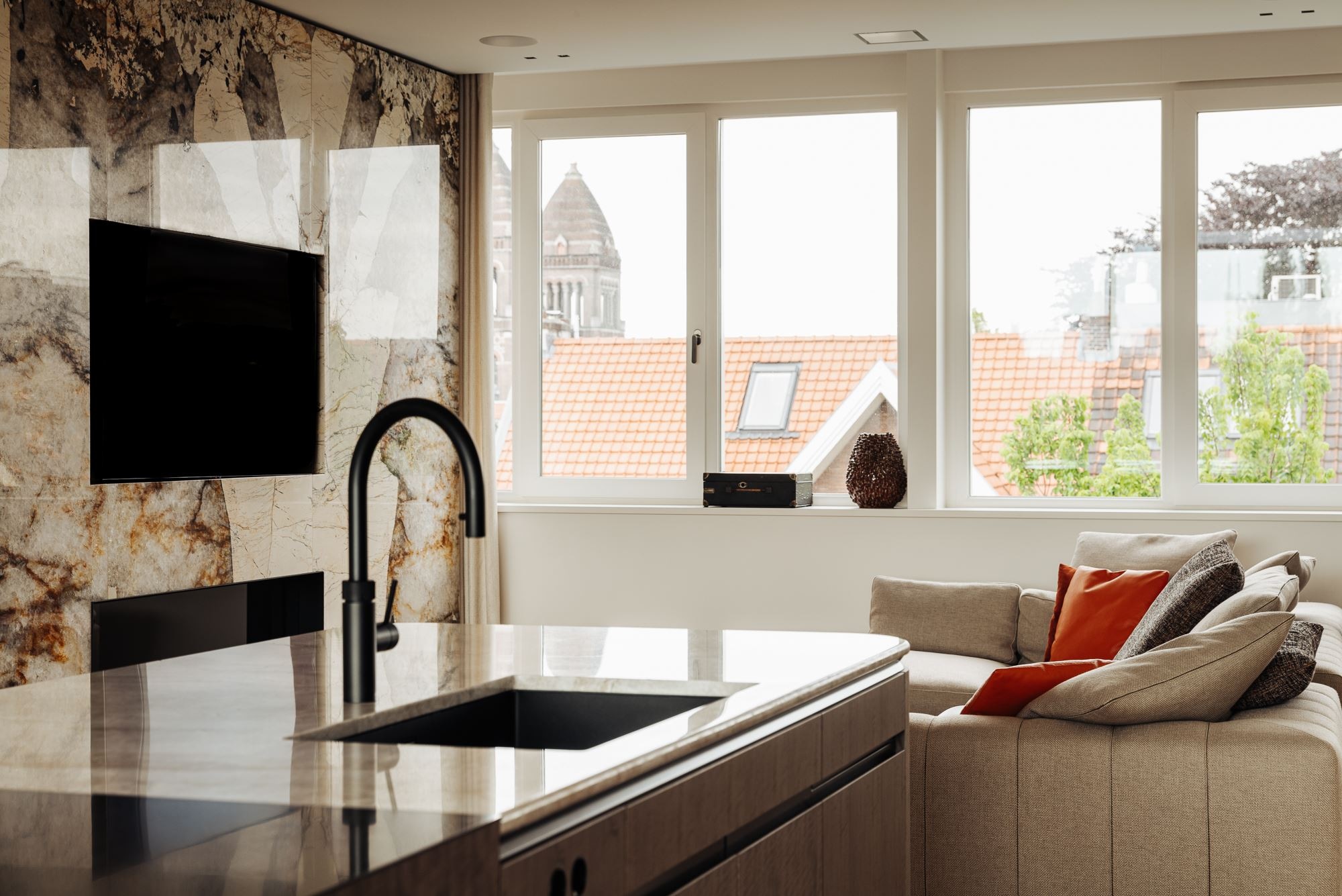 Funda-parel: super chic penthouse in Amsterdam dat tot in de puntjes gestyled is Funda - Broersma Wonen