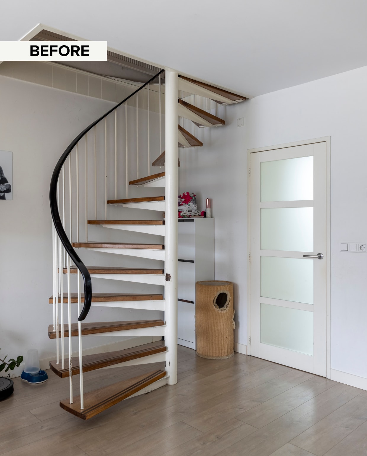 Weer verliefd op je huis aflevering 6 seizoen 20, Eva in Badhoevedorp, oude trap Weer verliefd op je huis aflevering 6 seizoen 20 | styling Eva van de Ven | fotografie Margriet Hoekstra