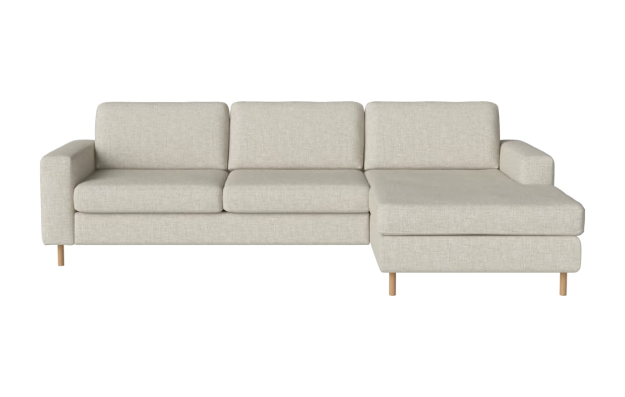 Scandinavia Hoes voor 3-zitsbank met chaise longue - rechts via BOLIA