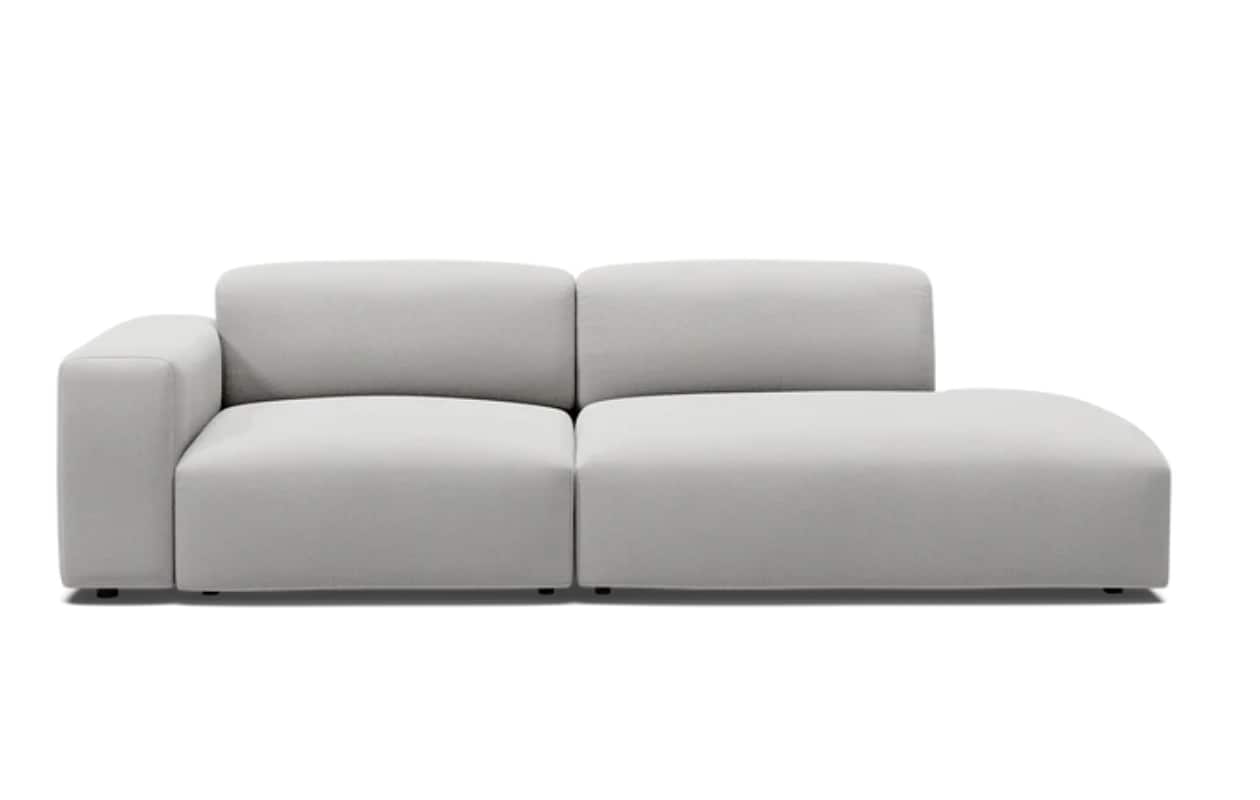 Cubi Studio Open End Right. Light Grey via BASTA