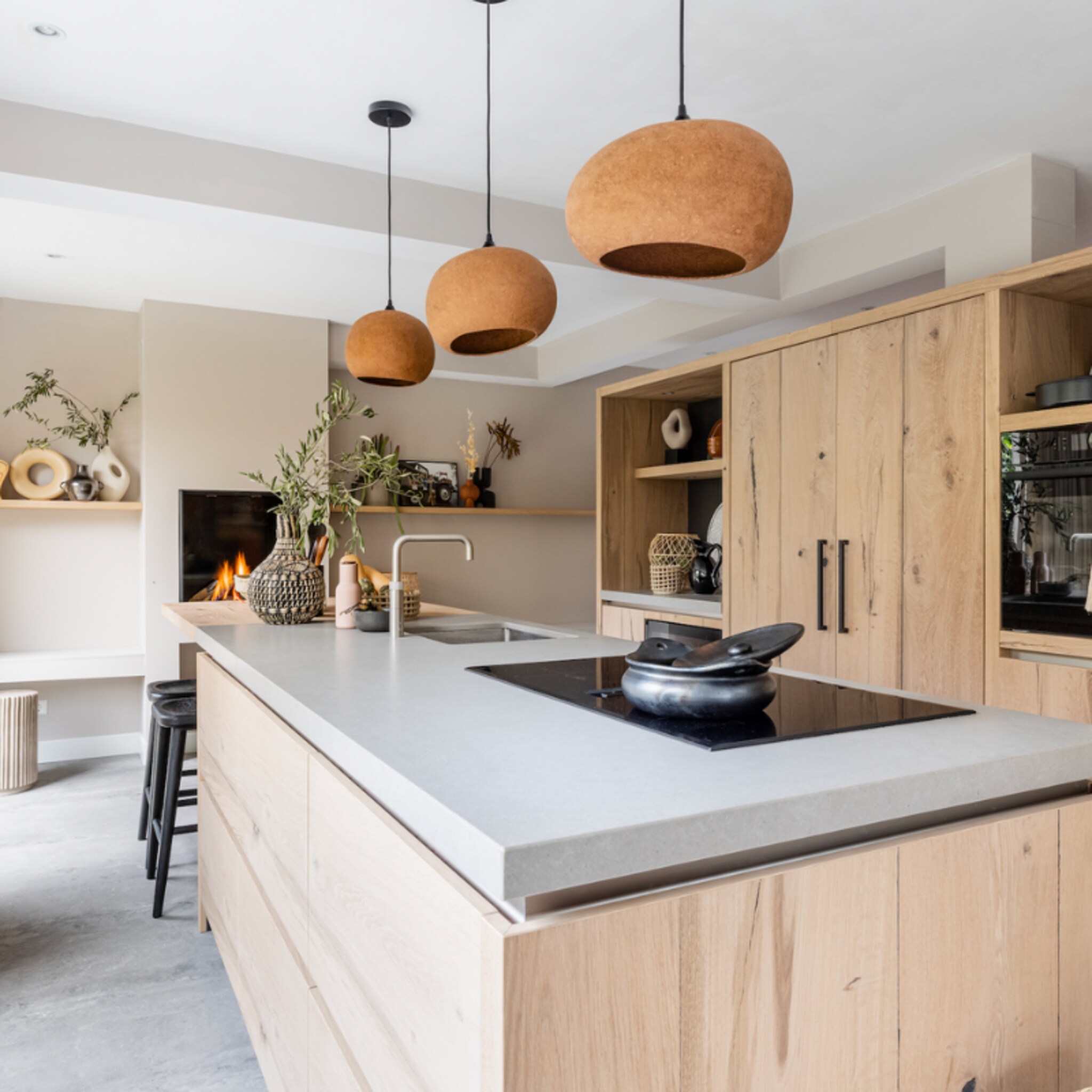 houd je van rauw en robuust ga voor een stoere keuken met betonlook