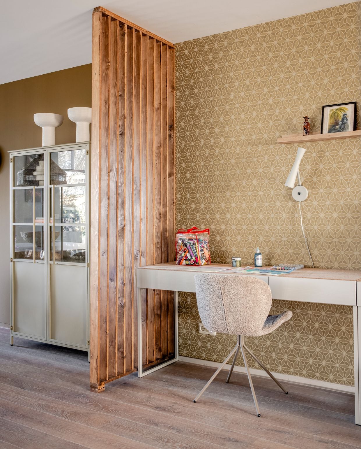 Weer verliefd op je huis aflevering 8 seizoen 20, Fietje in Oostwoud, roomdivider Weer verliefd op je huis aflevering 8 seizoen 20 | styling Fietje Bruijn | fotografie Sonja Velda