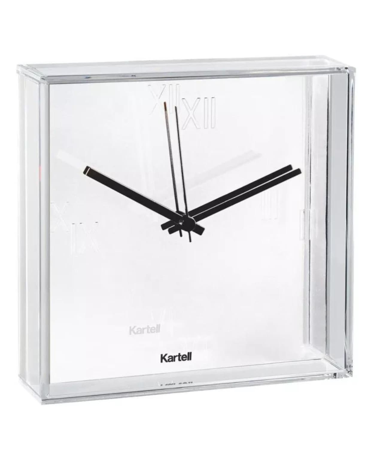 KartellTic &amp; Tac klok wit flinders