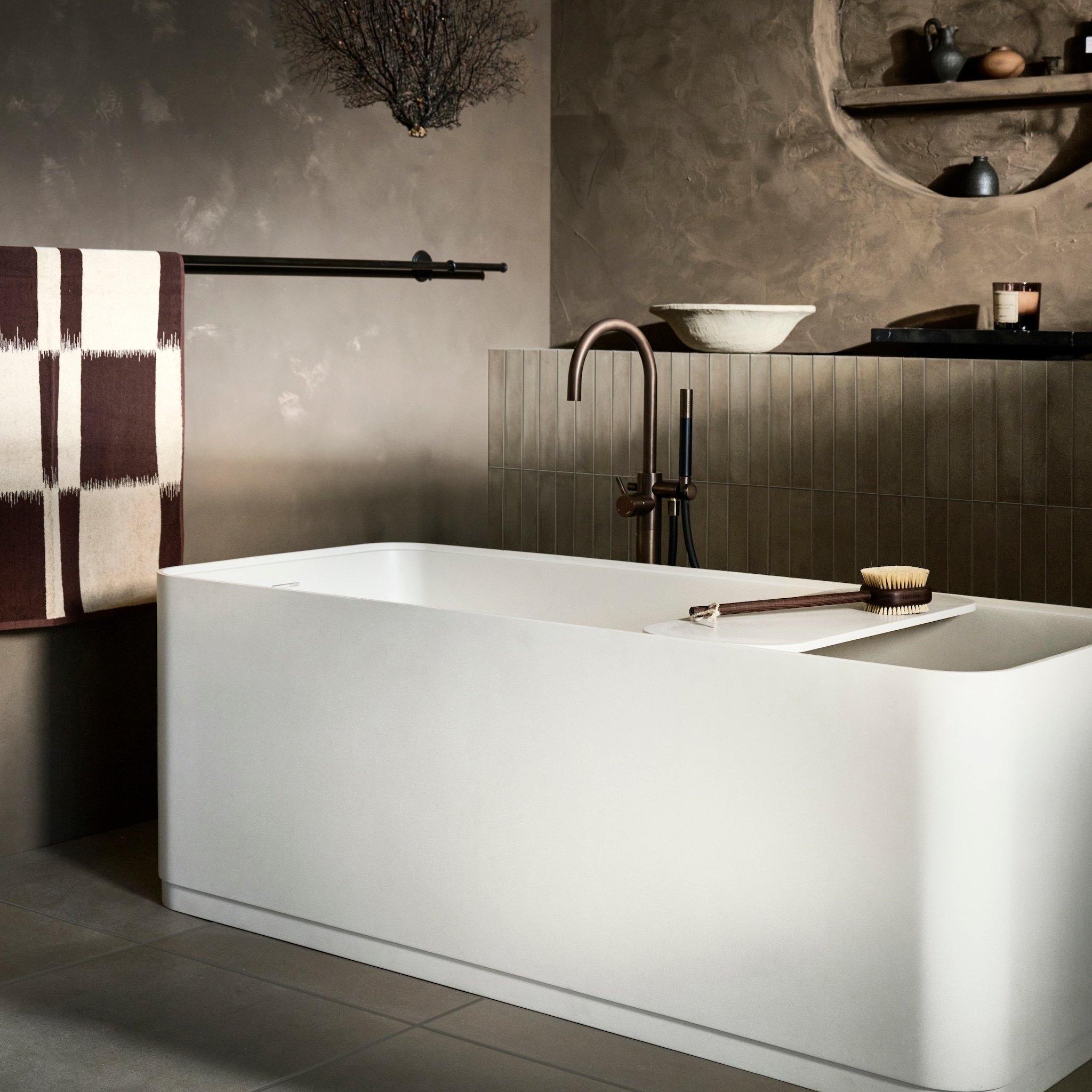 bad douche combinatie kleine badkamer