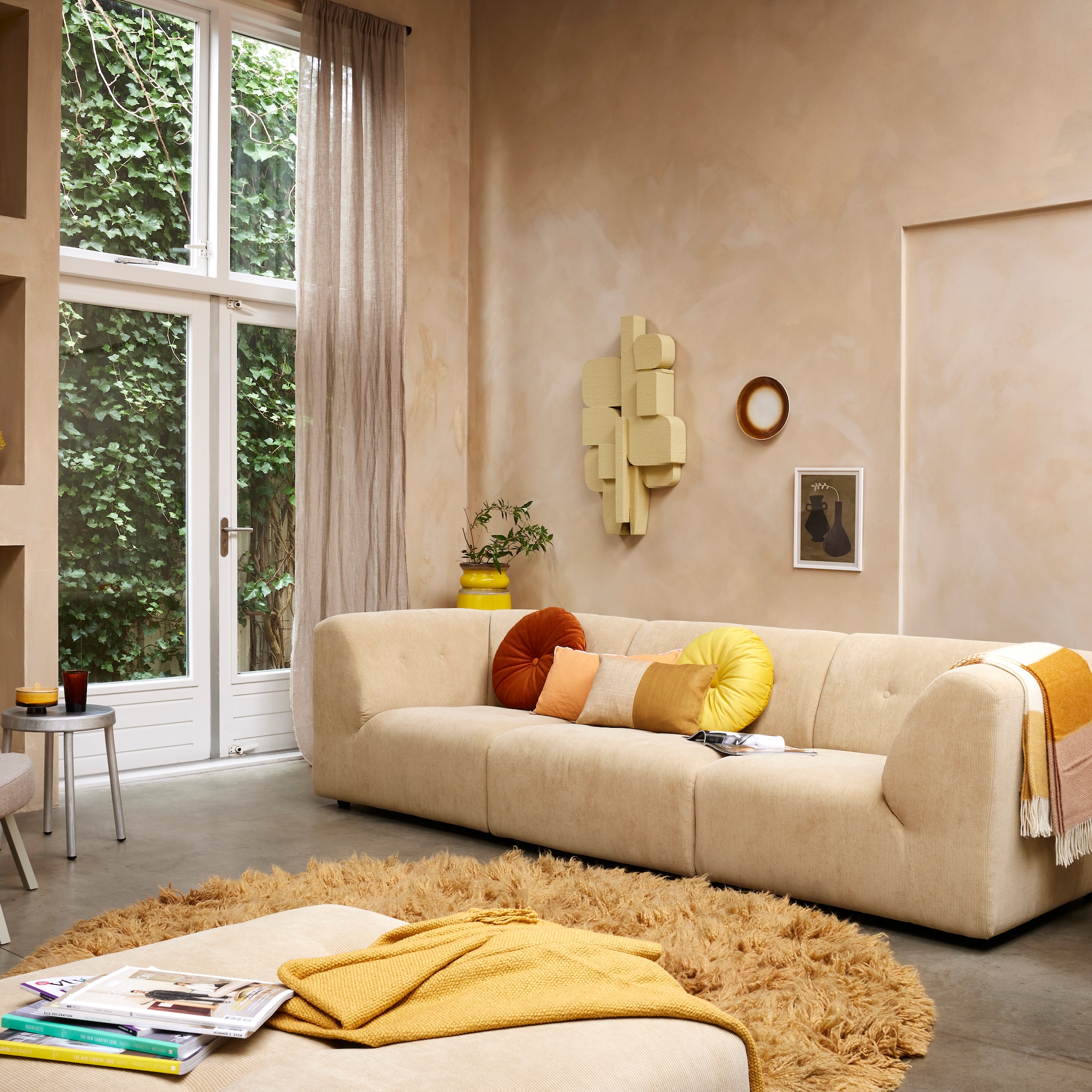 geel moodboard interieur kleur inspiratie