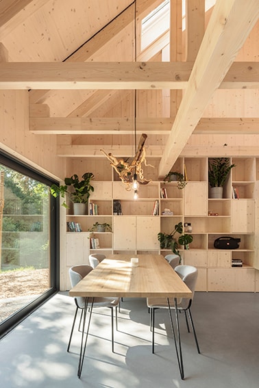 Genieten in een luxueuze boshut Julius Filip, Studio Flusser