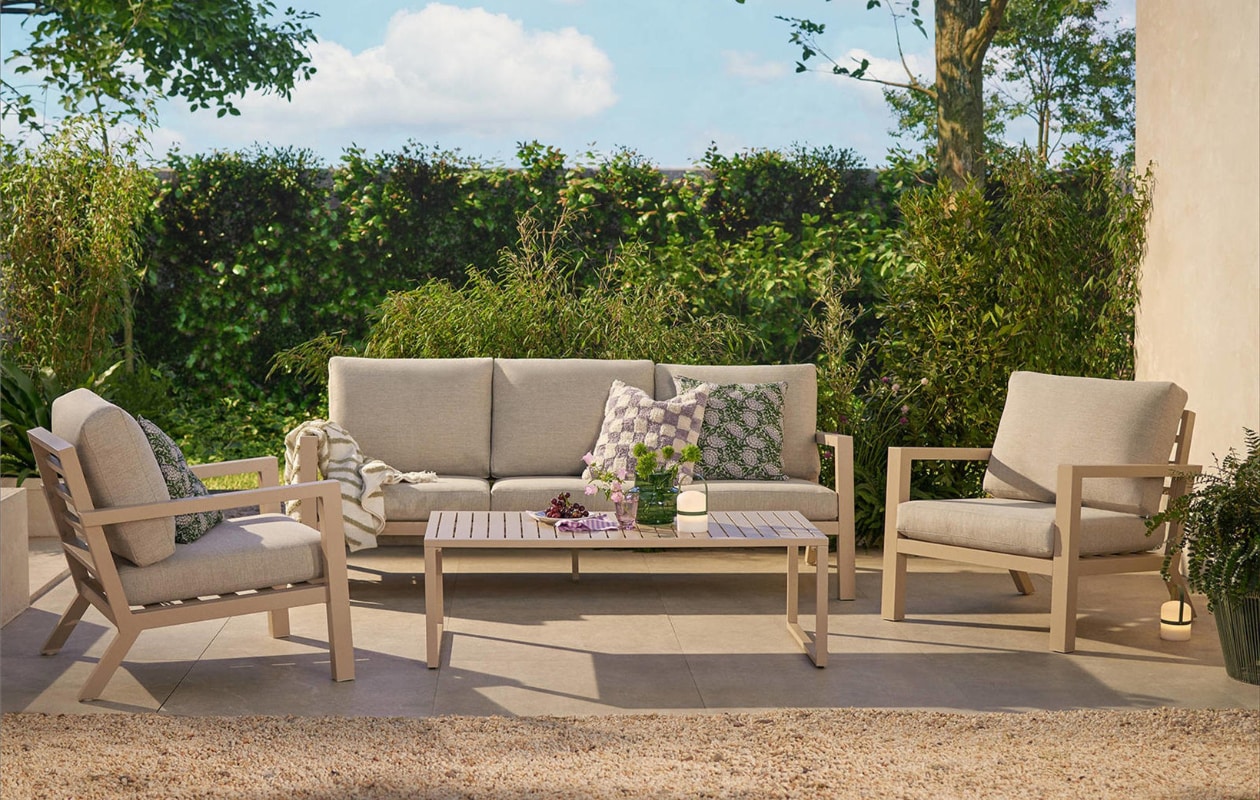 Loungeset Sanur  - Nous Garden bij Wehkamp