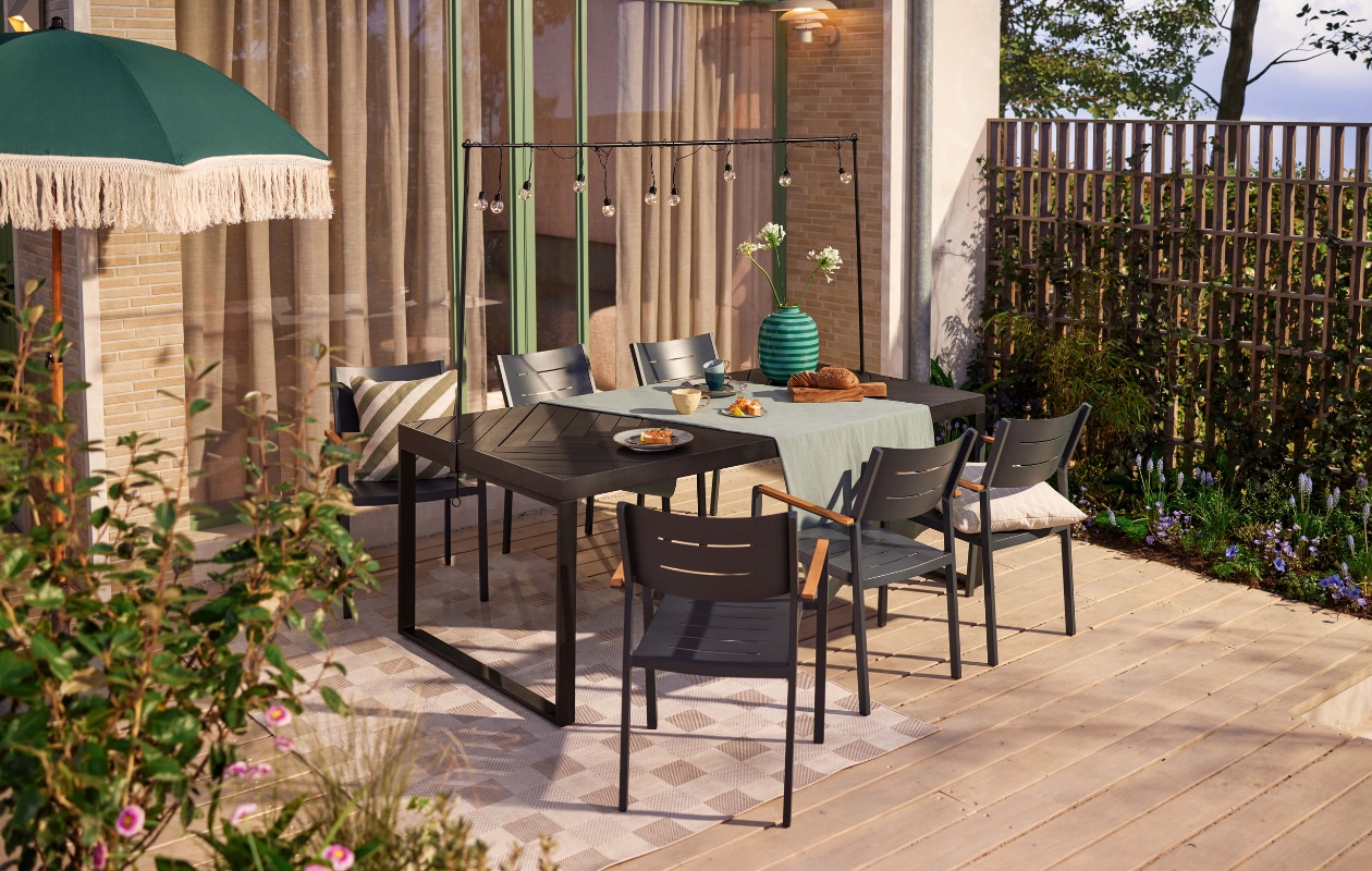Tuinset Berkeley Visgraat - NOUS Garden bij Wehkamp