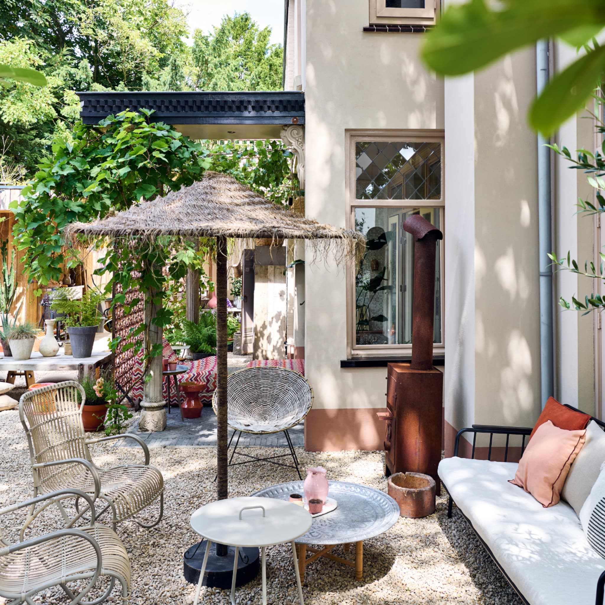 ideeen en inspiratie voortuin inrichten