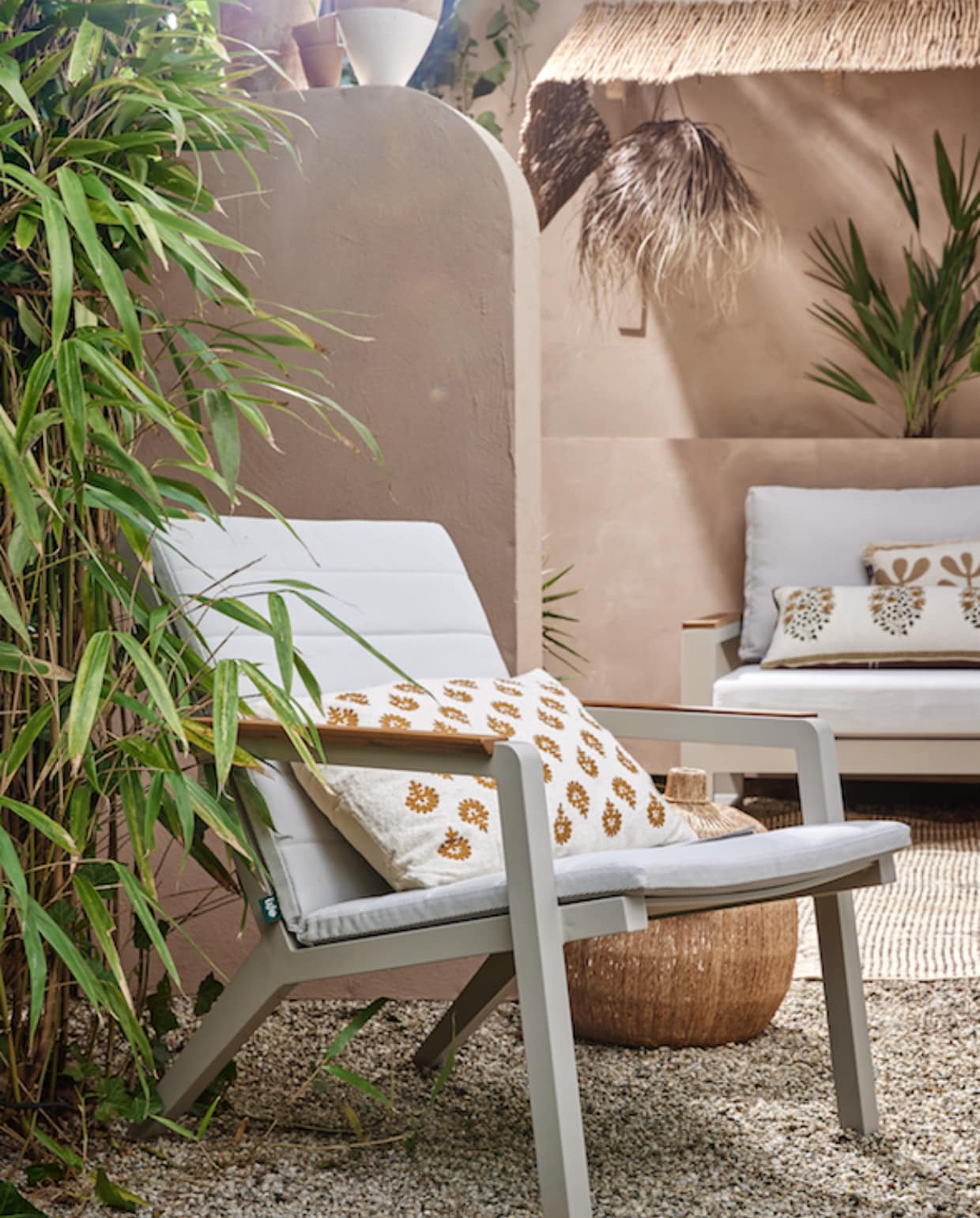 3x anders gestyled deze loungeset past bij elke tuinstijl