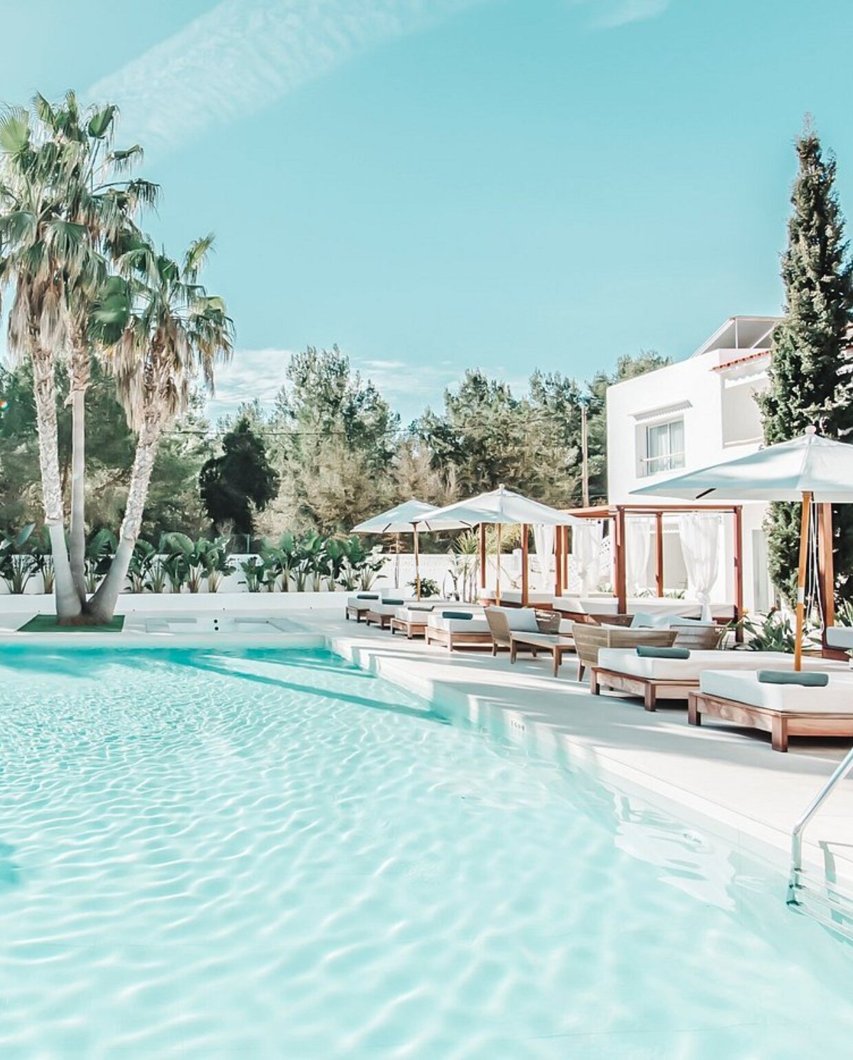 Las Mimosas Ibiza zwembad. Las Mimosas Ibiza