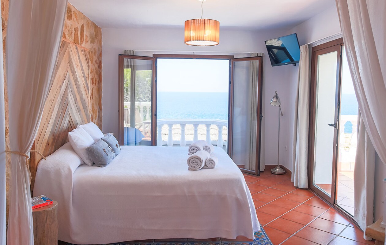 La Torre Ibiza, tweepersoons kamer. La Torre Ibiza