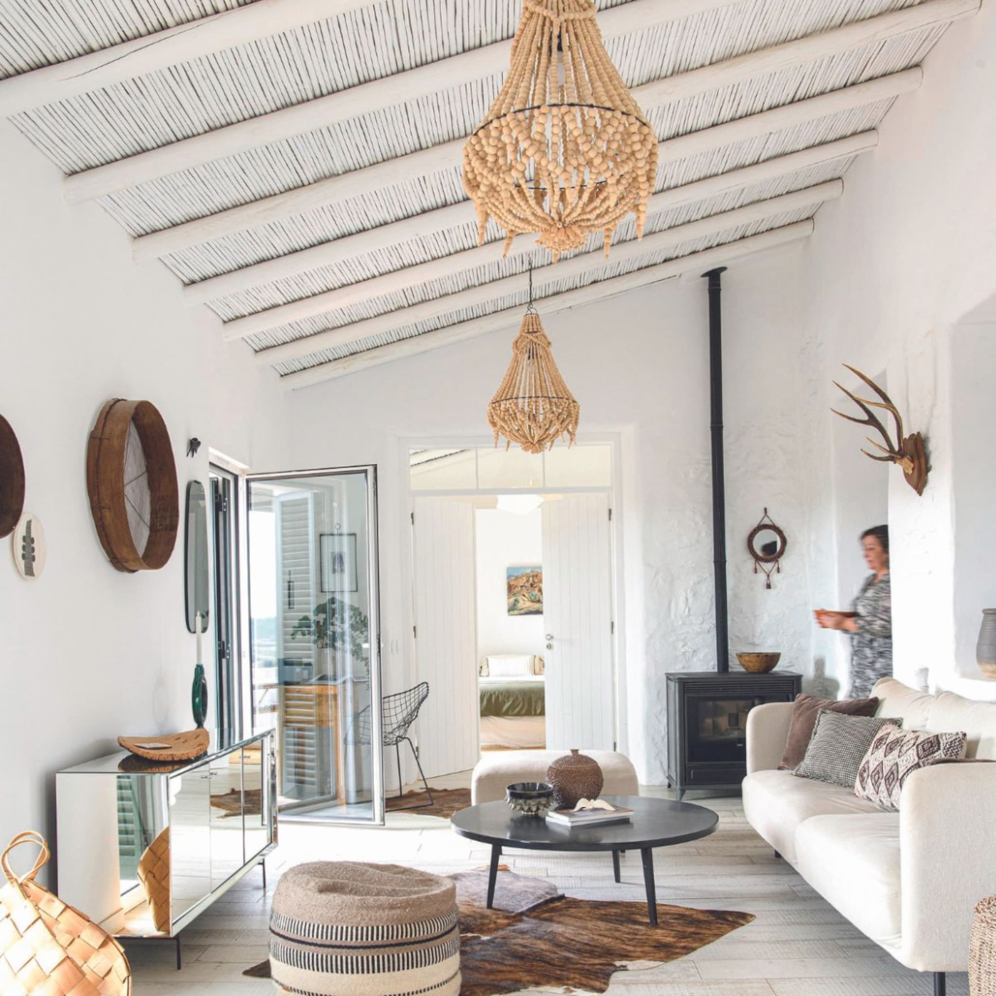 Portugese woning met hoge plafonds