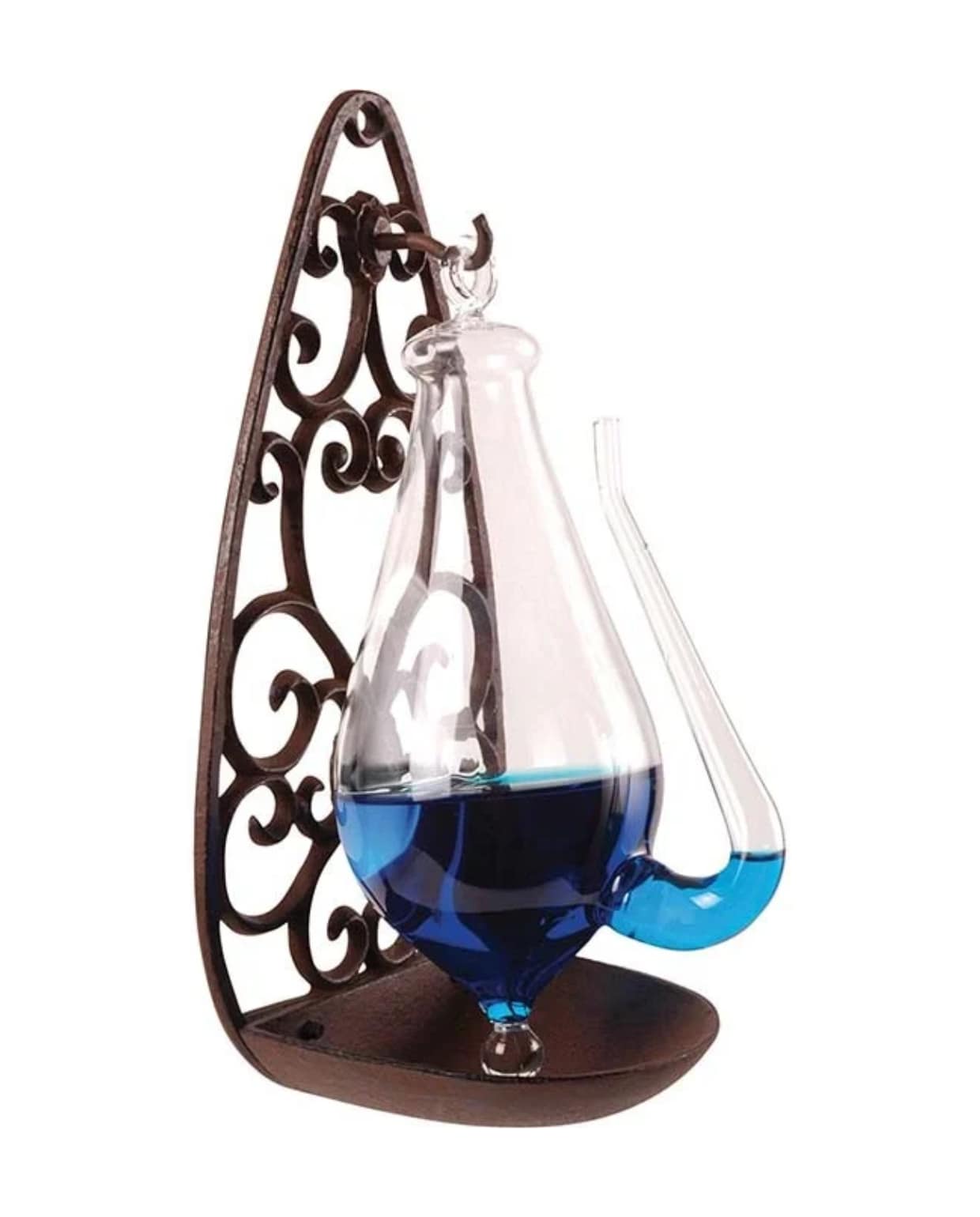Esschert design barometer gietijzer 13,9 x 12 x 27,7 cm - Intratuin Intratuin