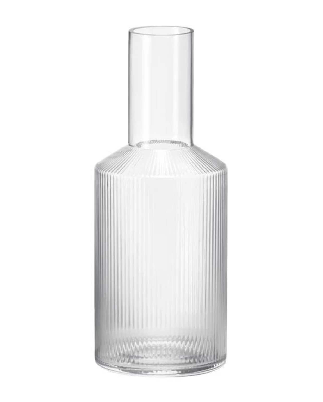 ferm living ripple karaf 1 l - clear vtwonen by fonQ