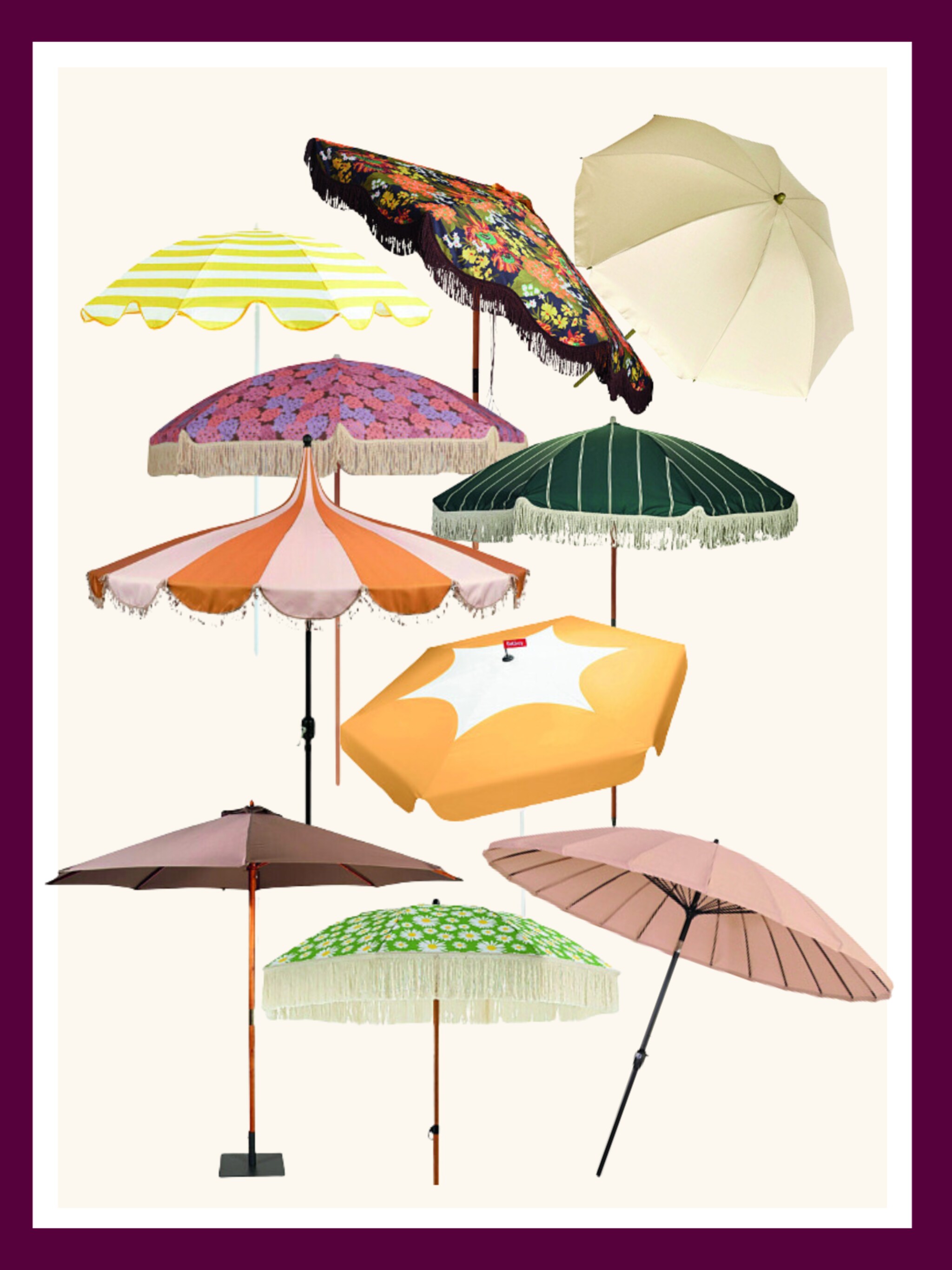 onder de sol 10x trendy parasols voor een oase van sfeer