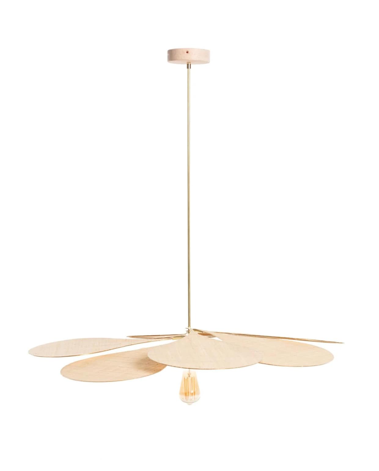 GEORGESHANGLAMP PALE, LA PRÉCIEUSE - RAFFIA€455,00 Couleur Locale Home